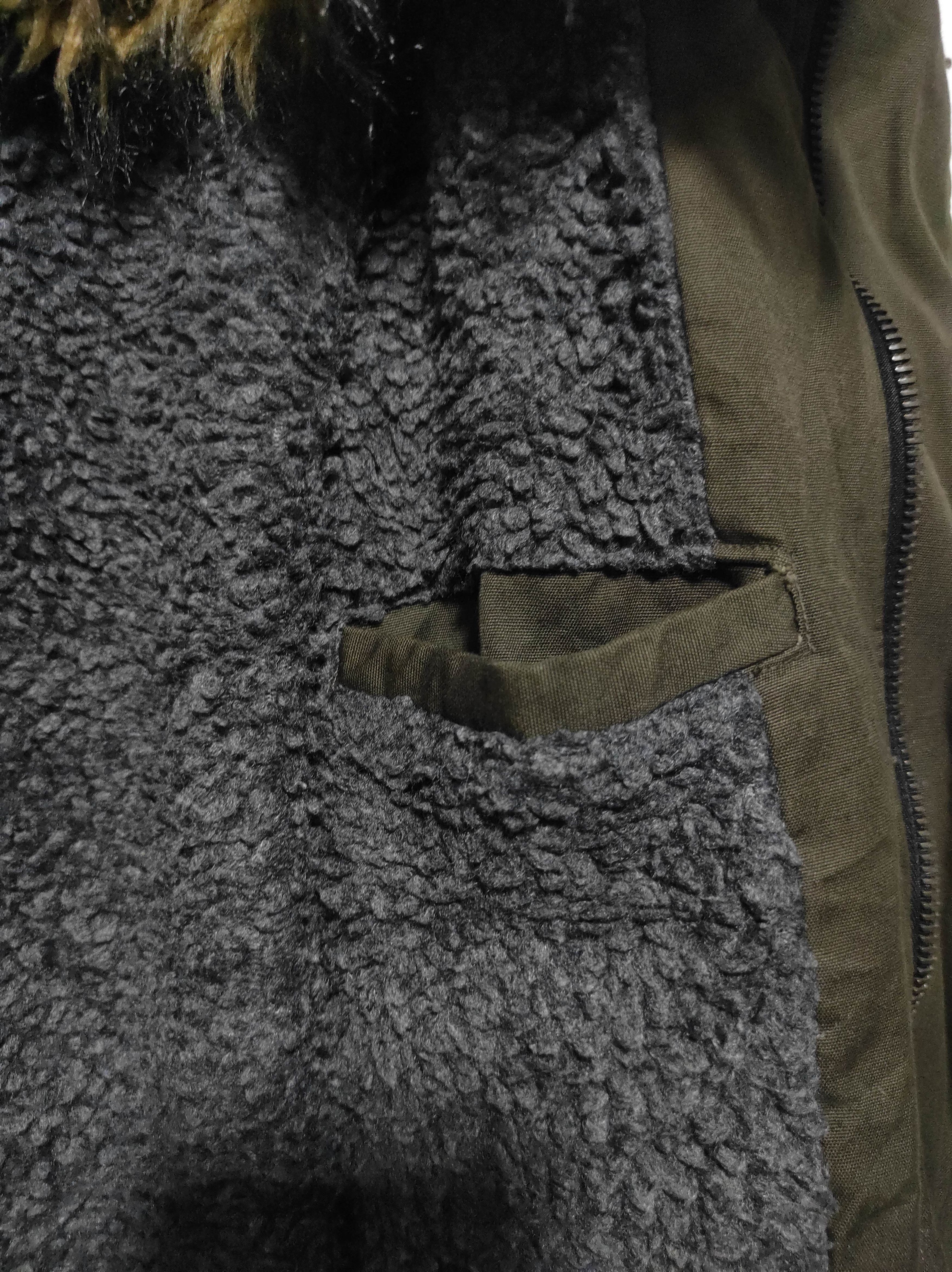 If Six Was Nine MAC EYE Fur Parka Detachable Sherpa Lining Olive N-3B Style Size US L / EU 52-54 / 3 - 13 Thumbnail