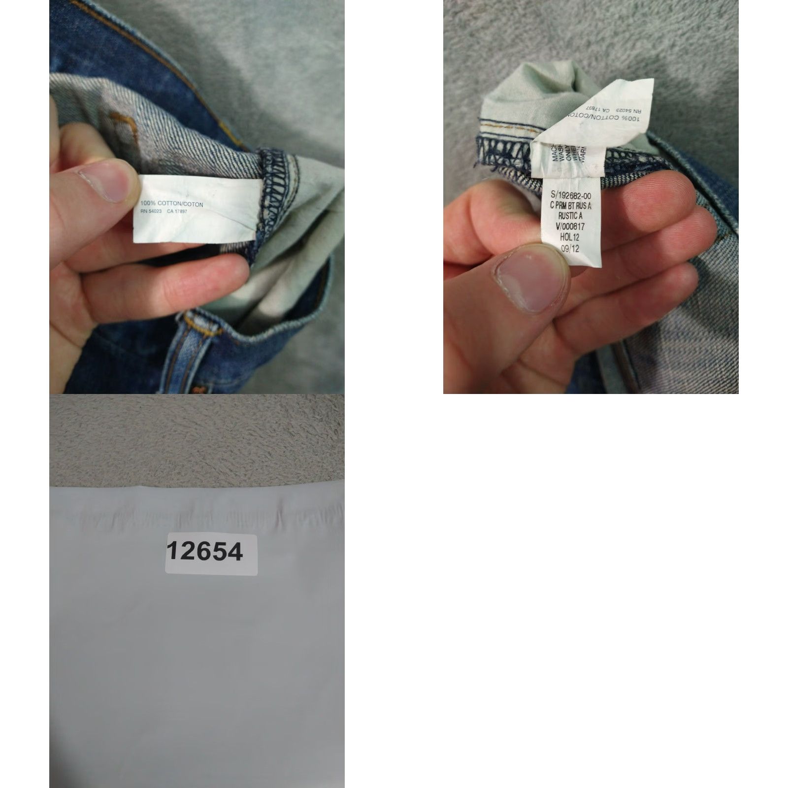 Gap Gap Jeans Mens 38x32 Blue Denim Premium Boot Cut Dark Wash Mid Rise Distressed Jeans Mens Blue Premium Bootcut Denim 90s? Not relevant. Size US 38 / EU 54 - 8 Thumbnail