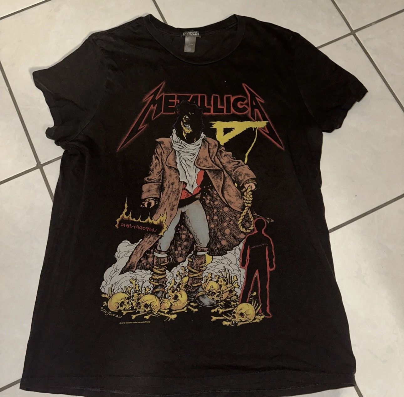 Other Metallica So I Dub Thee Unforgiven 2 sided black Large 2018 Size US L / EU 52-54 / 3 - 1 Thumbnail