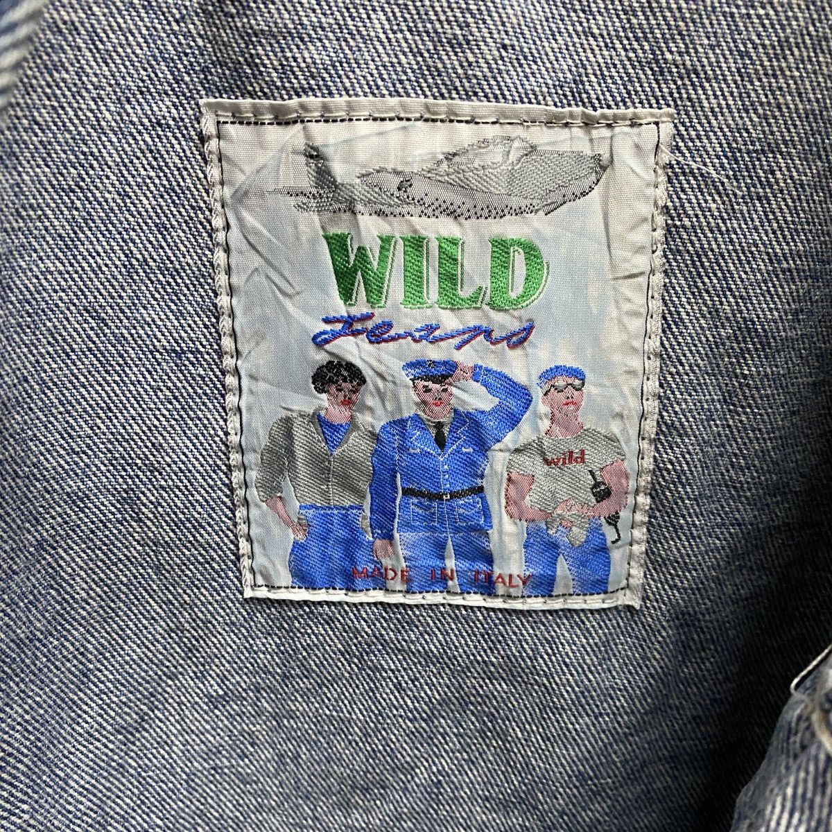 Other Vintage Wild Jeans Trucker Jacket Jeans Size US L / EU 52-54 / 3 - 9 Thumbnail