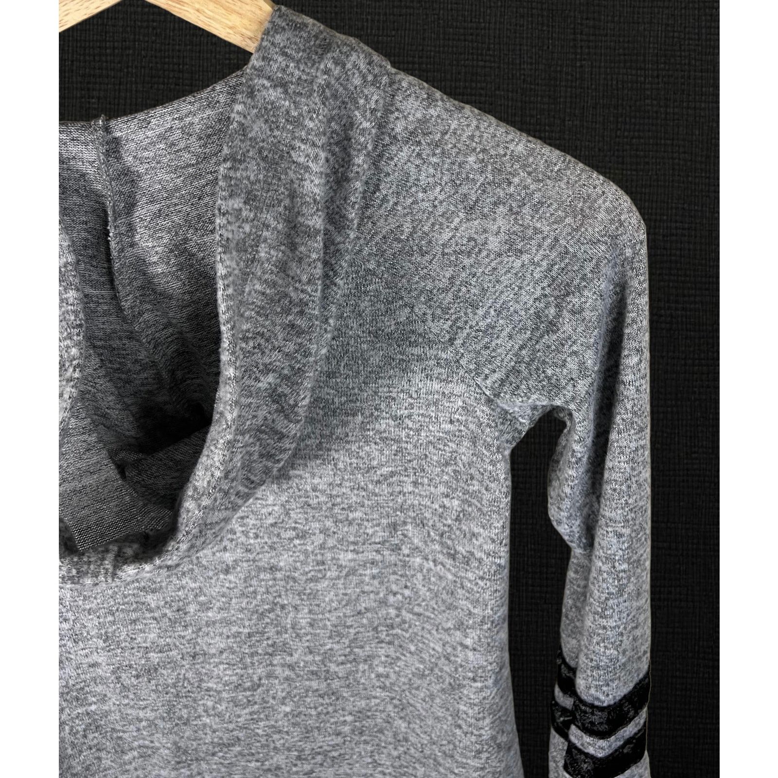 Other Owl Grey Hoodie Pullover Long Sleeve Shirt Size XS / US 0-2 / IT 36-38 - 12 Thumbnail