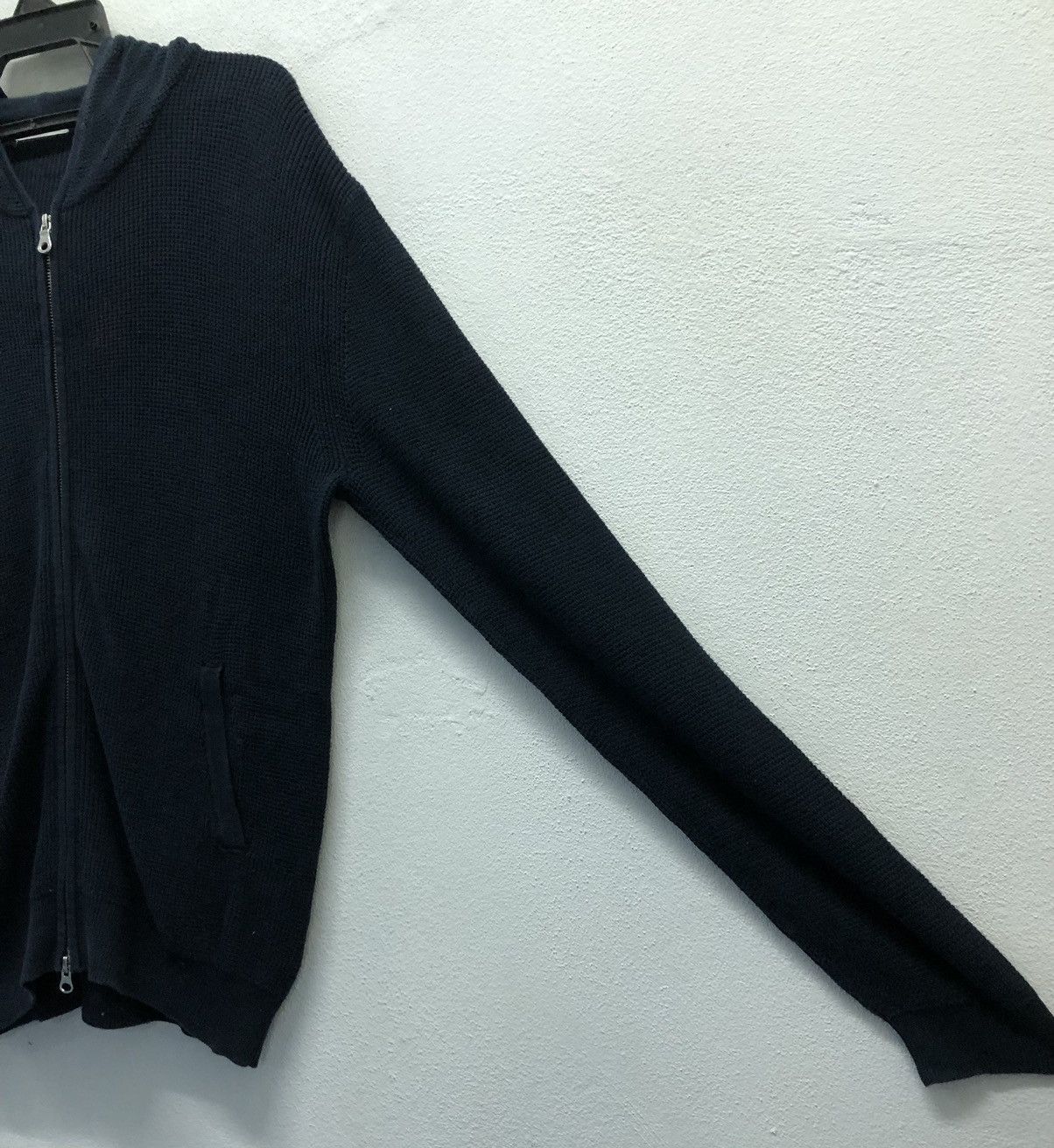 Katharine Hamnett London Vintage Katharine Hamnett Lab Knit Jacket With Hood Size US L / EU 52-54 / 3 - 4 Thumbnail