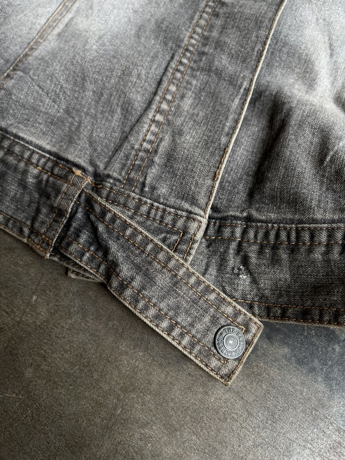 14th Addiction JAPANESE UNITEDPALETTE DENIM JACKET BONDAGE BIKERS JEANS Size US M / EU 48-50 / 2 - 8 Thumbnail