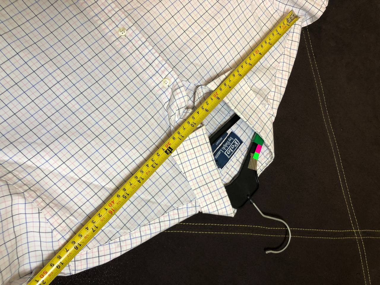 Polo Ralph Lauren Polo Ralph Lauren long-sleeve button-up checked shirt. Size US XXL / EU 58 / 5 - 10 Thumbnail