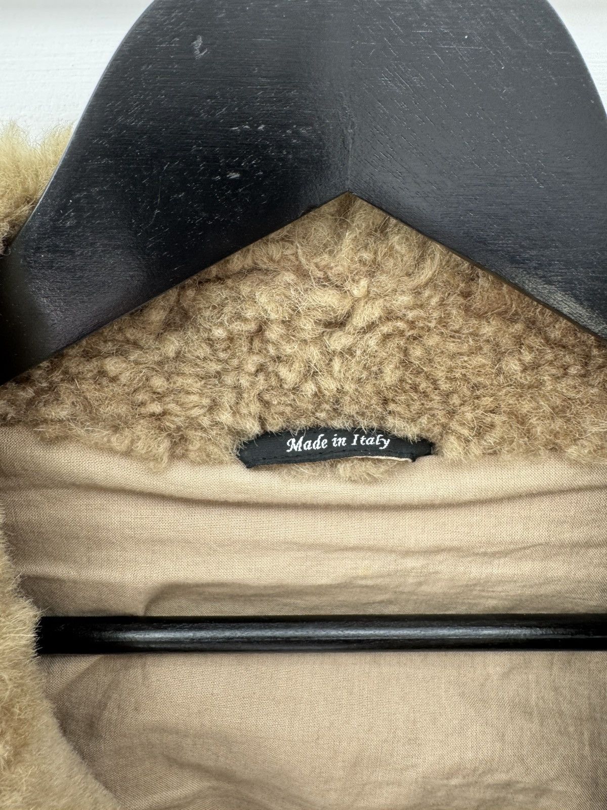 Maison Margiela RUNWAY PIECE, MAISON MARGIELA SHEARLING JACKET SIZE48 Size US M / EU 48-50 / 2 - 6 Thumbnail