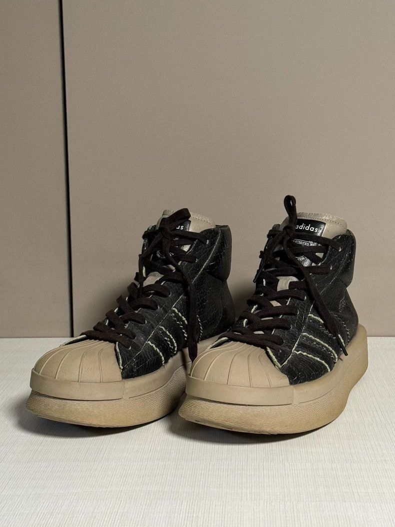 Rick Owens rick owens adidas shell toe thick sole shoes-2507 Size US 8 / EU 41 - 7 Thumbnail