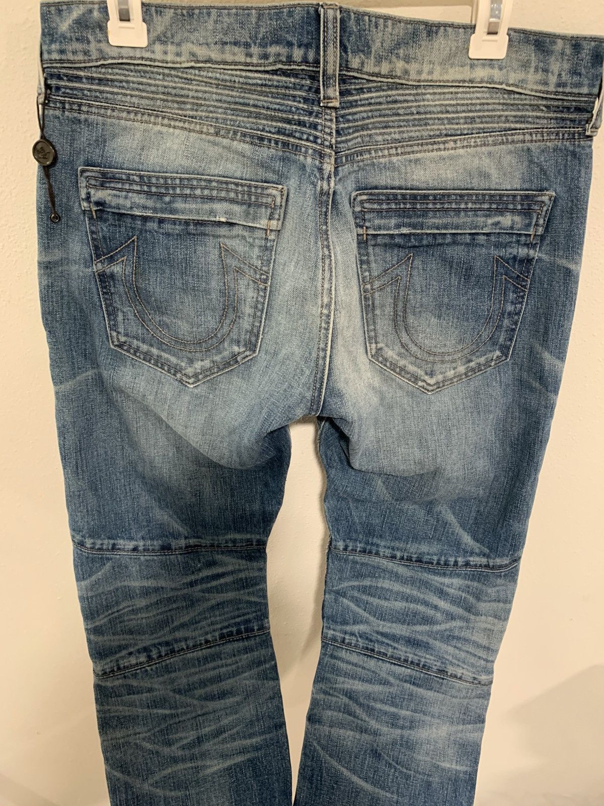 True Religion True Religion Mens Motorcycle Biker Jeans Size US 32 / EU 48 - 8 Thumbnail