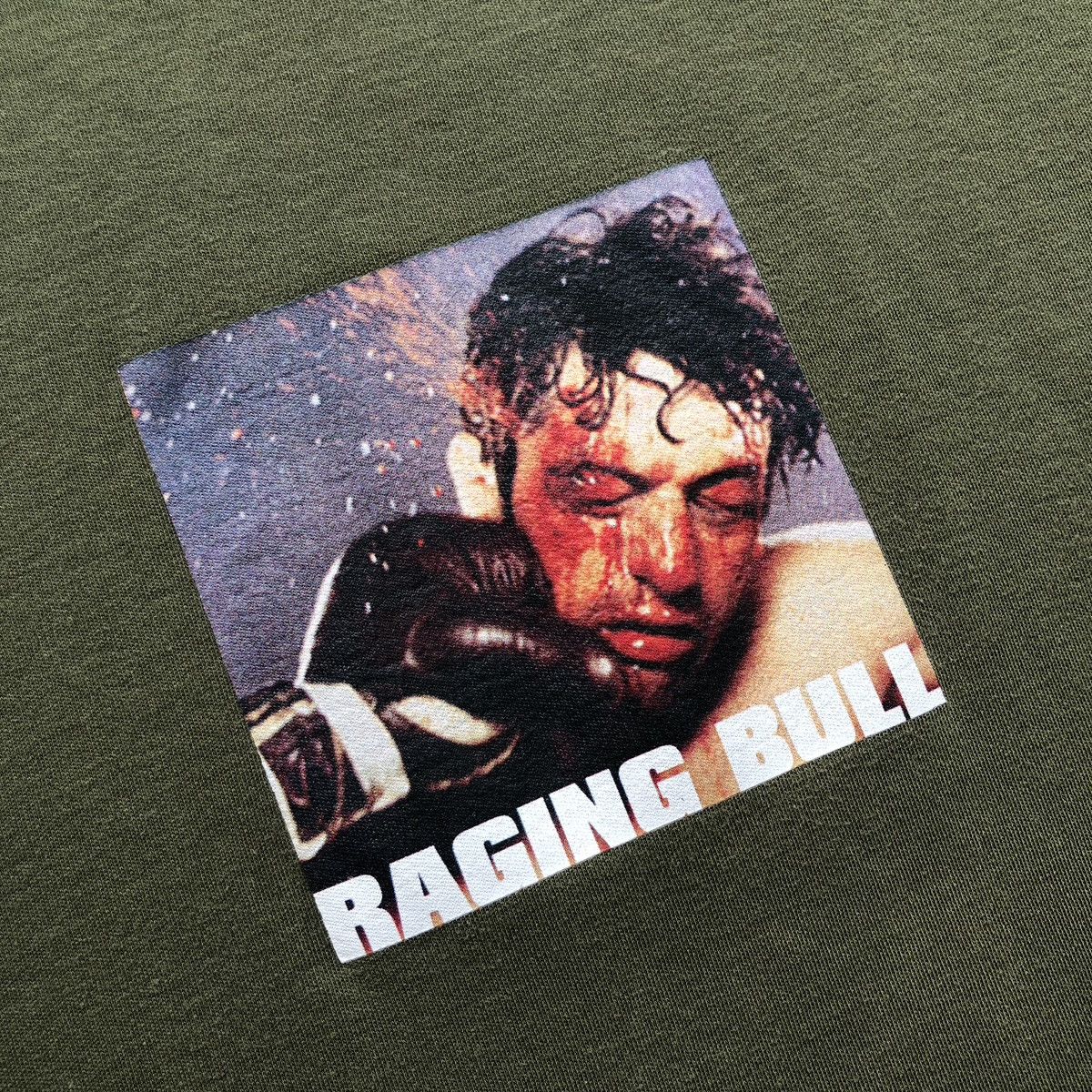 Vintage Raging Bull 90’s Movie Printed Vintage T-Shirt Made in USA Size US M / EU 48-50 / 2 - 5 Thumbnail