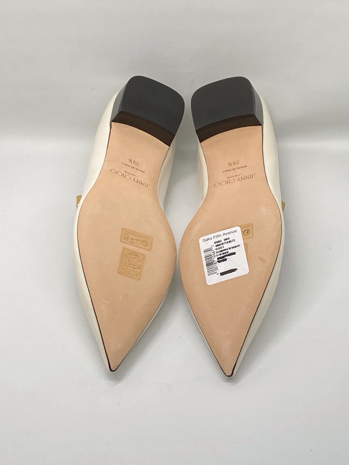 Jimmy Choo Jimmy Choo Carolyn Leather Mary Jane Flats size 39.5 Size US 9.5 / IT 39.5 - 12 Thumbnail