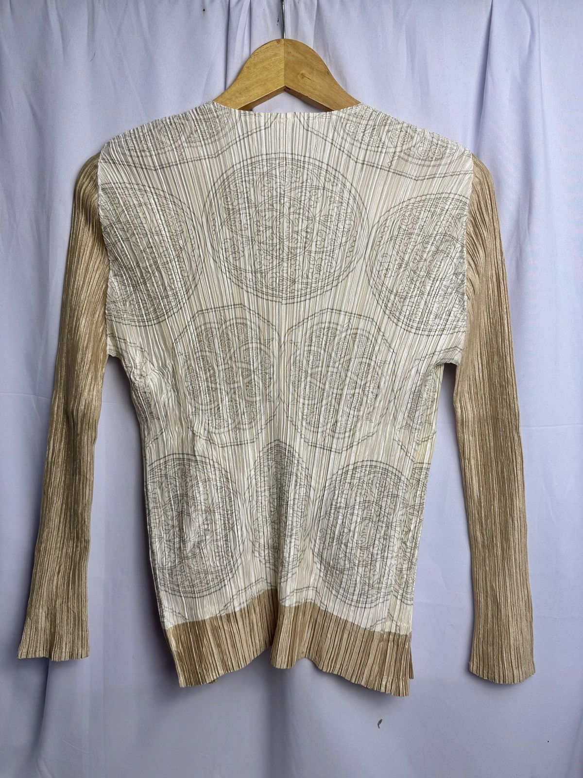 Pleats Please Issey Miyake Pleats Please Issey Miyake Cardigan Long Sleeve Size M / US 6-8 / IT 42-44 - 4 Thumbnail