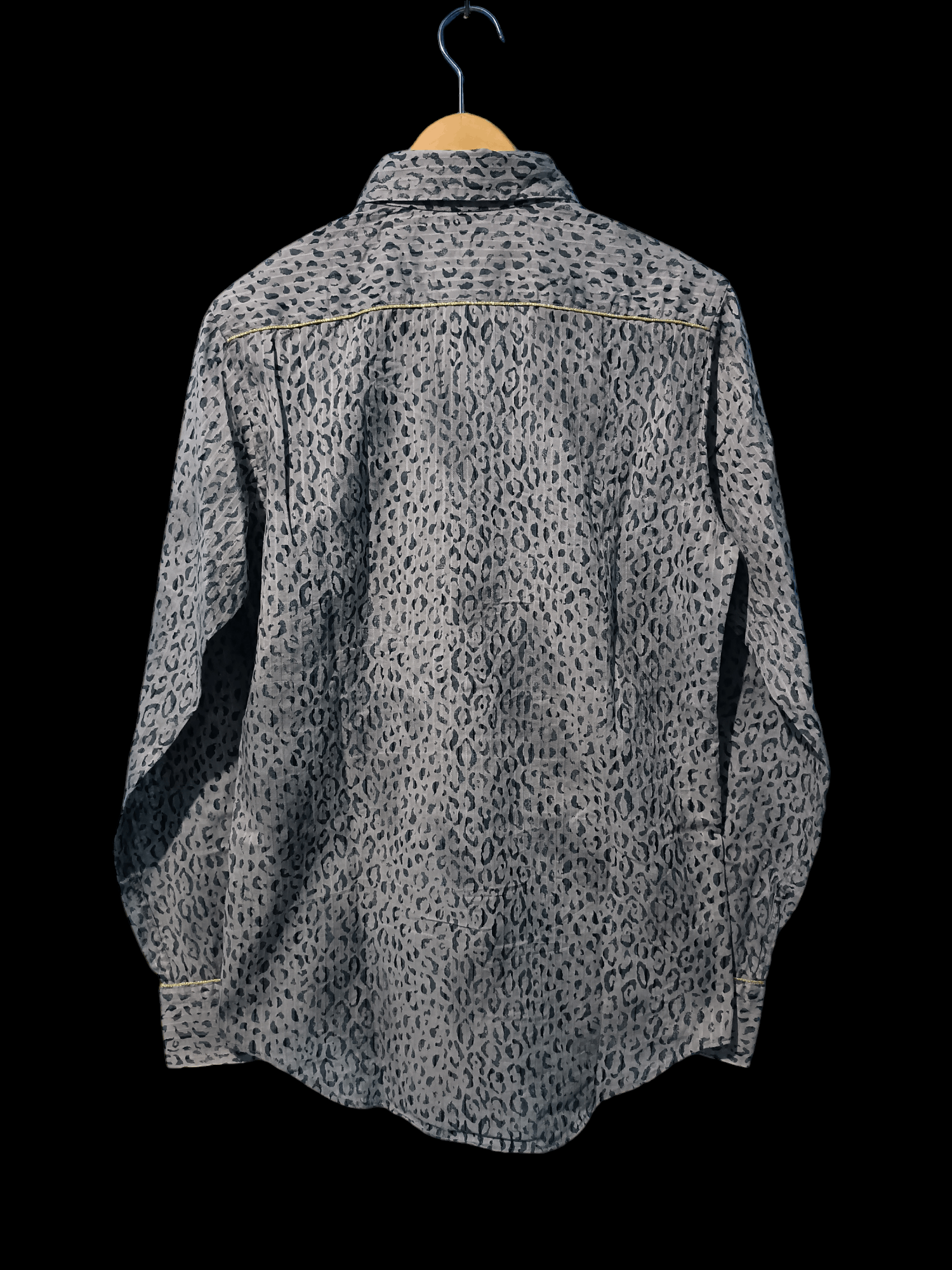 Japanese Brand Cheetah Print Button Up Shirt Size US M / EU 48-50 / 2 - 2 Thumbnail