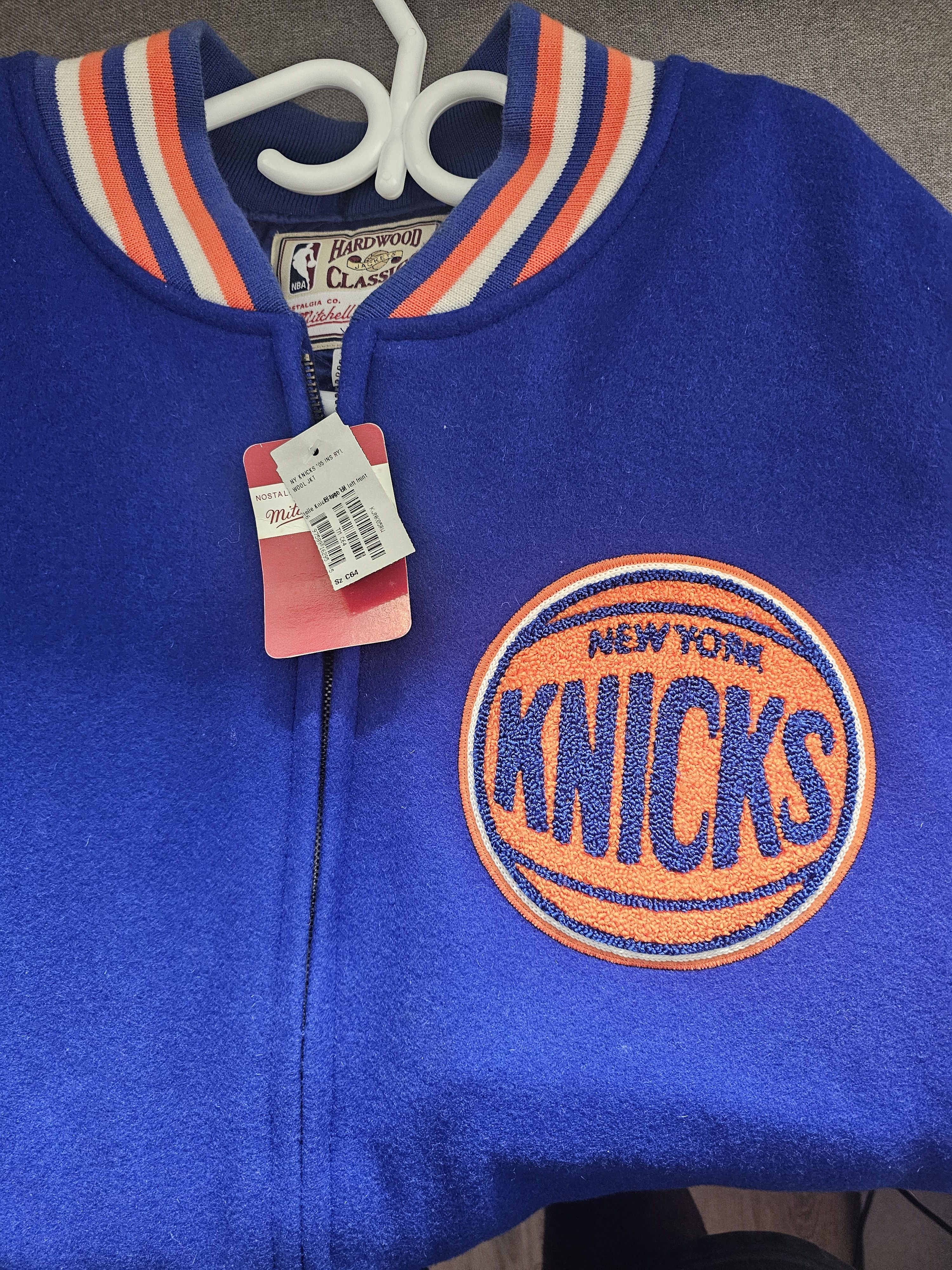 Mitchell & Ness New York Knicks Hardwood Classics Jacket Size US XXL / EU 58 / 5 - 1 Thumbnail