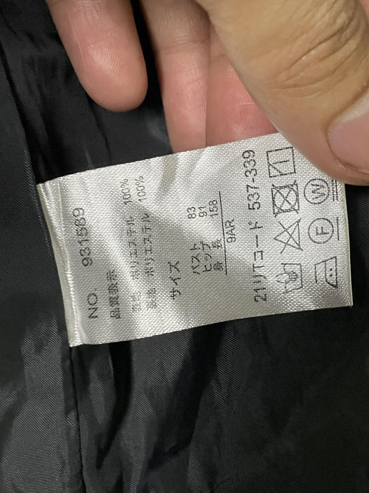 Japanese Brand × Junko Shimada × Vintage Junko Shimada Wool Long Coat (55) Size US XXS / EU 40 - 11 Thumbnail