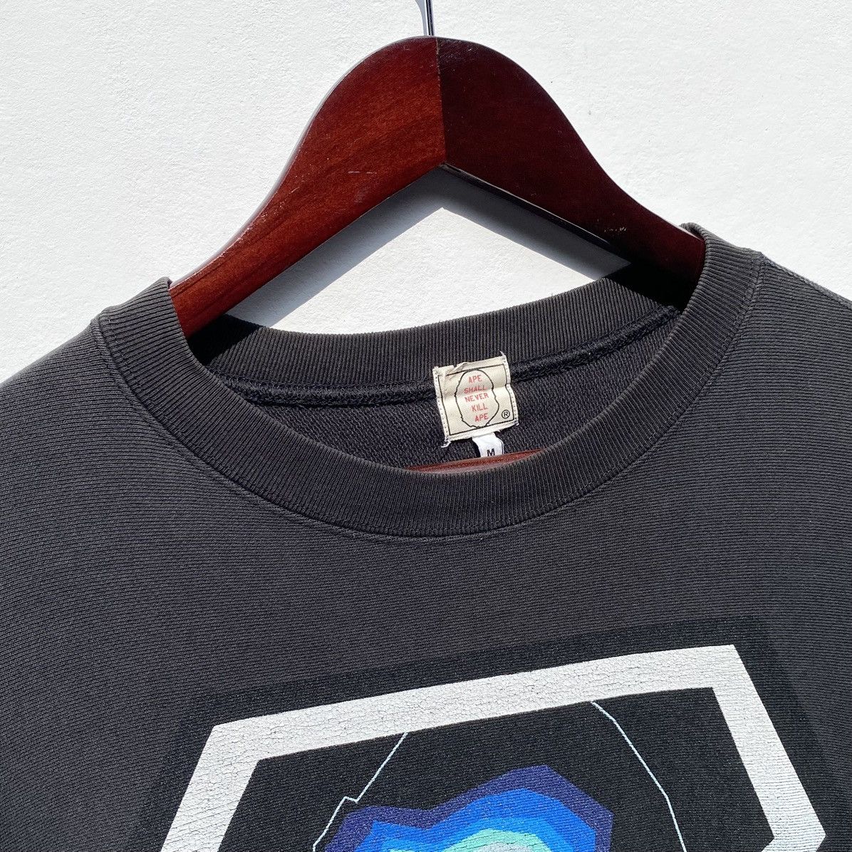Bape Vintage A Bathing Ape Superman Logo Sweatshirt Distressed Size US M / EU 48-50 / 2 - 8 Thumbnail