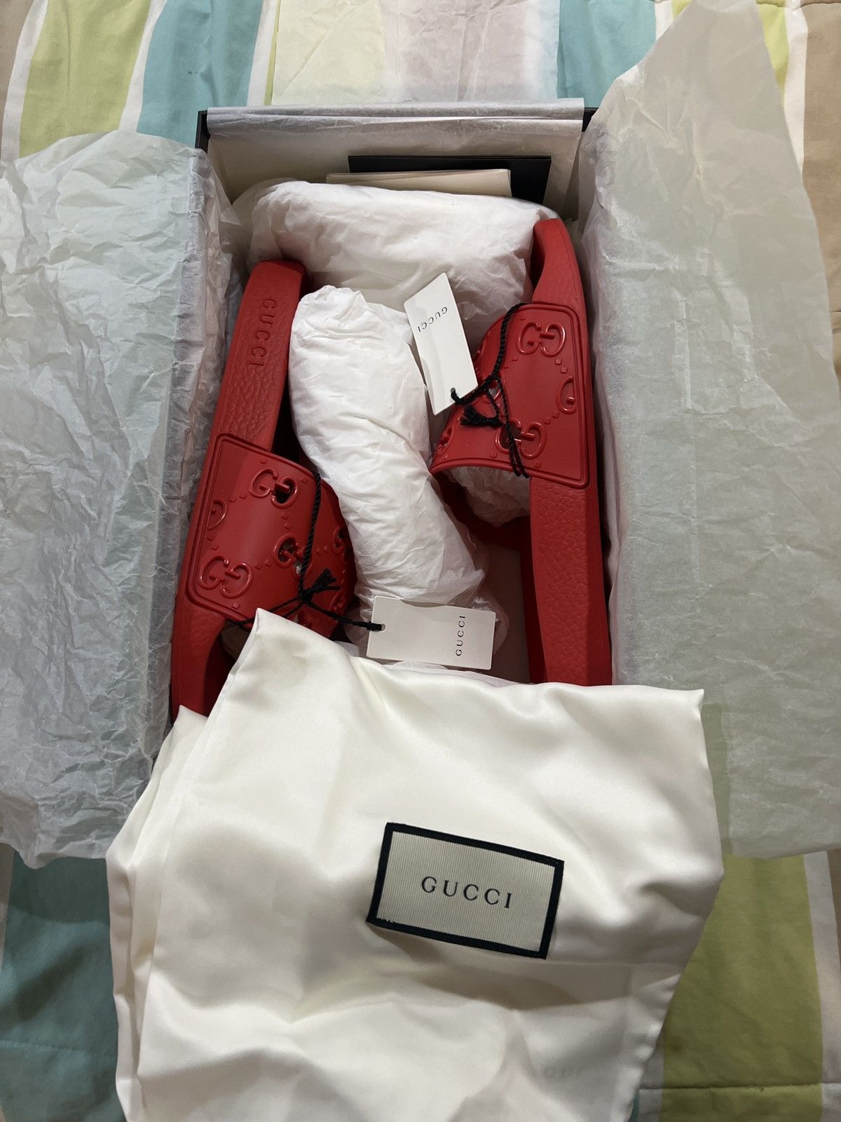 Gucci Gucci slides Size US 11 / EU 44 - 11 Thumbnail