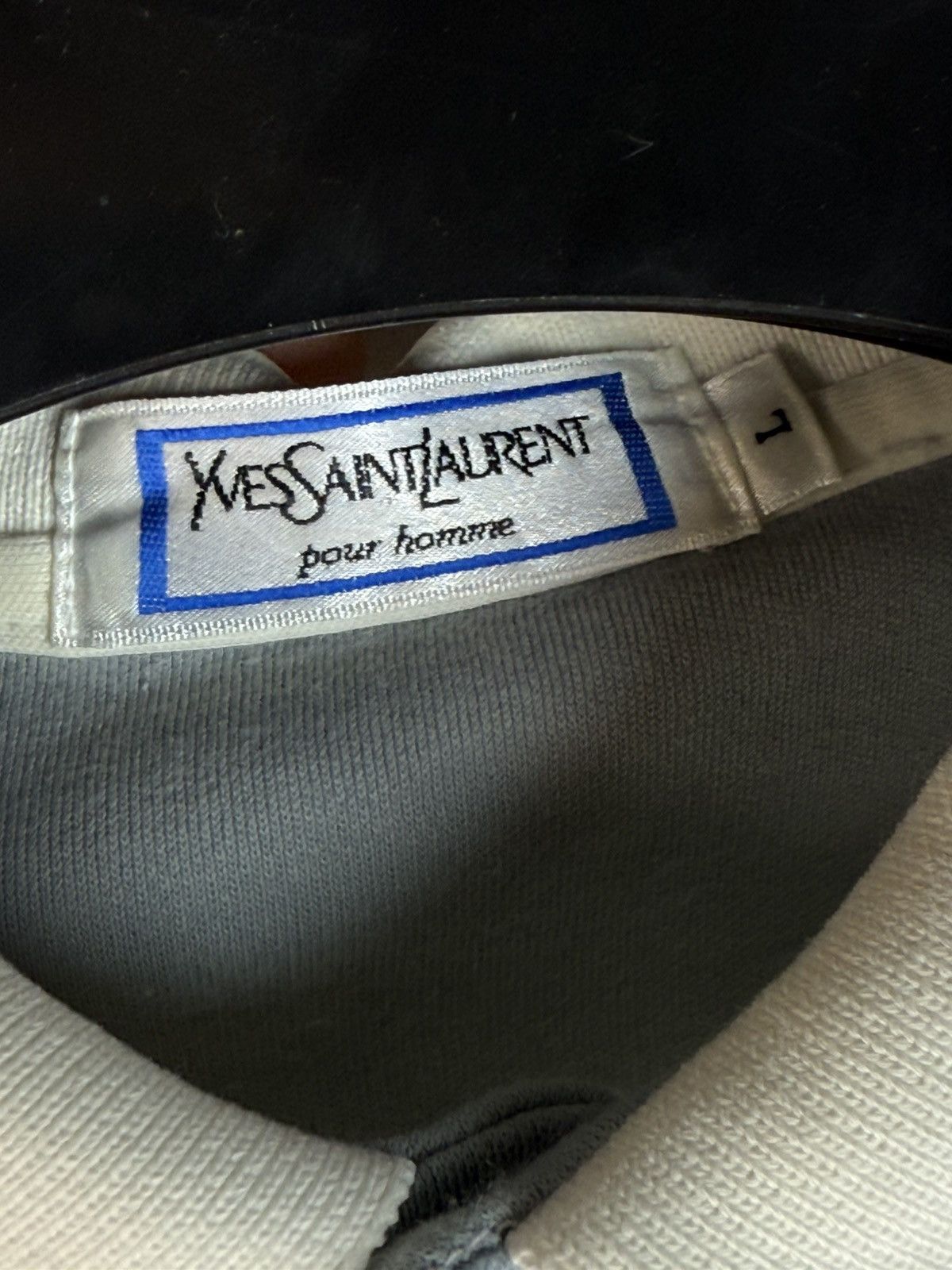 Yves Saint Laurent 90s YSL Polo Super Soft Button Up T-Shirt YSL Shirt Vintage Size US L / EU 52-54 / 3 - 5 Thumbnail