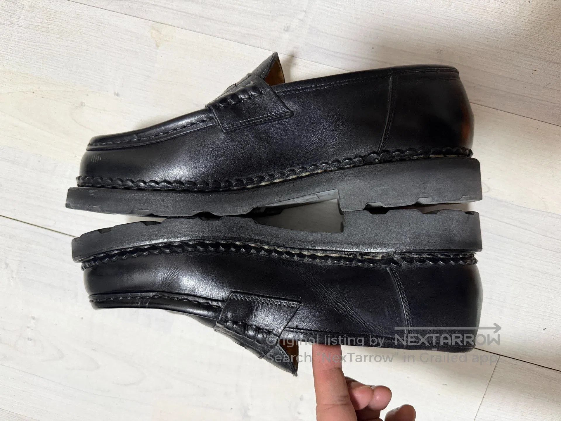 Paraboot Paraboot Reims Black Loafer Shoes. Size US 9.5 / EU 42-43 - 4 Thumbnail