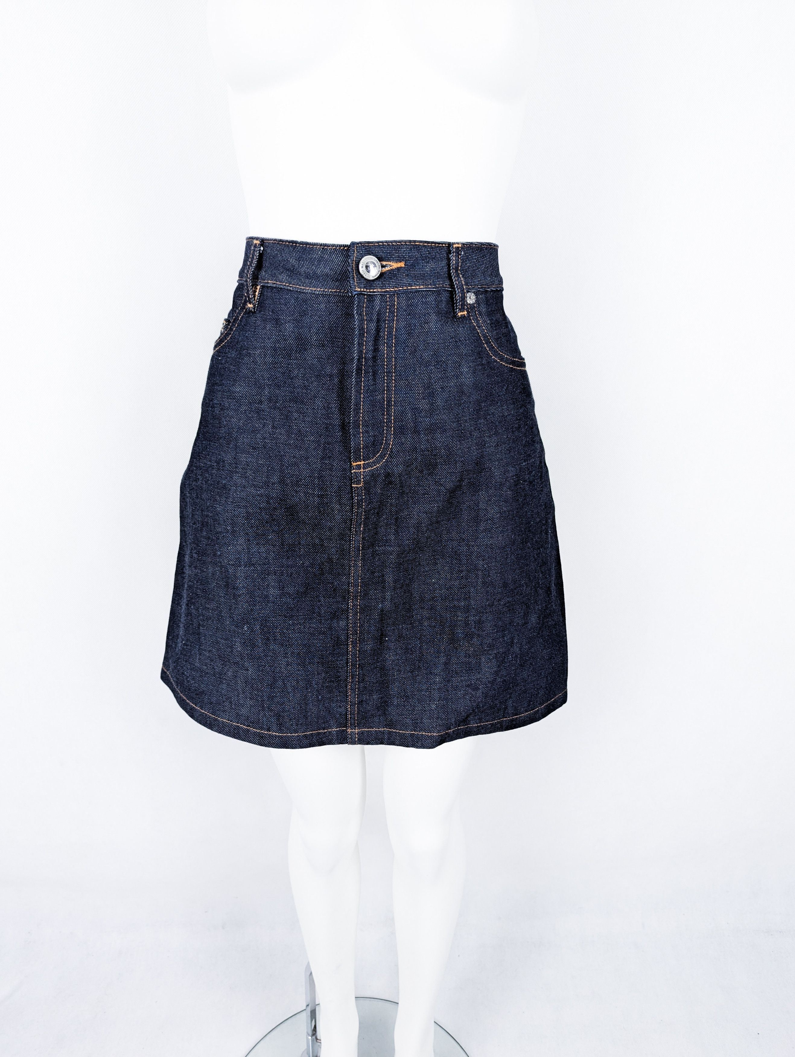 A.P.C. APC denim skirt M Size 28" / US 6 / IT 42 - 1 Thumbnail