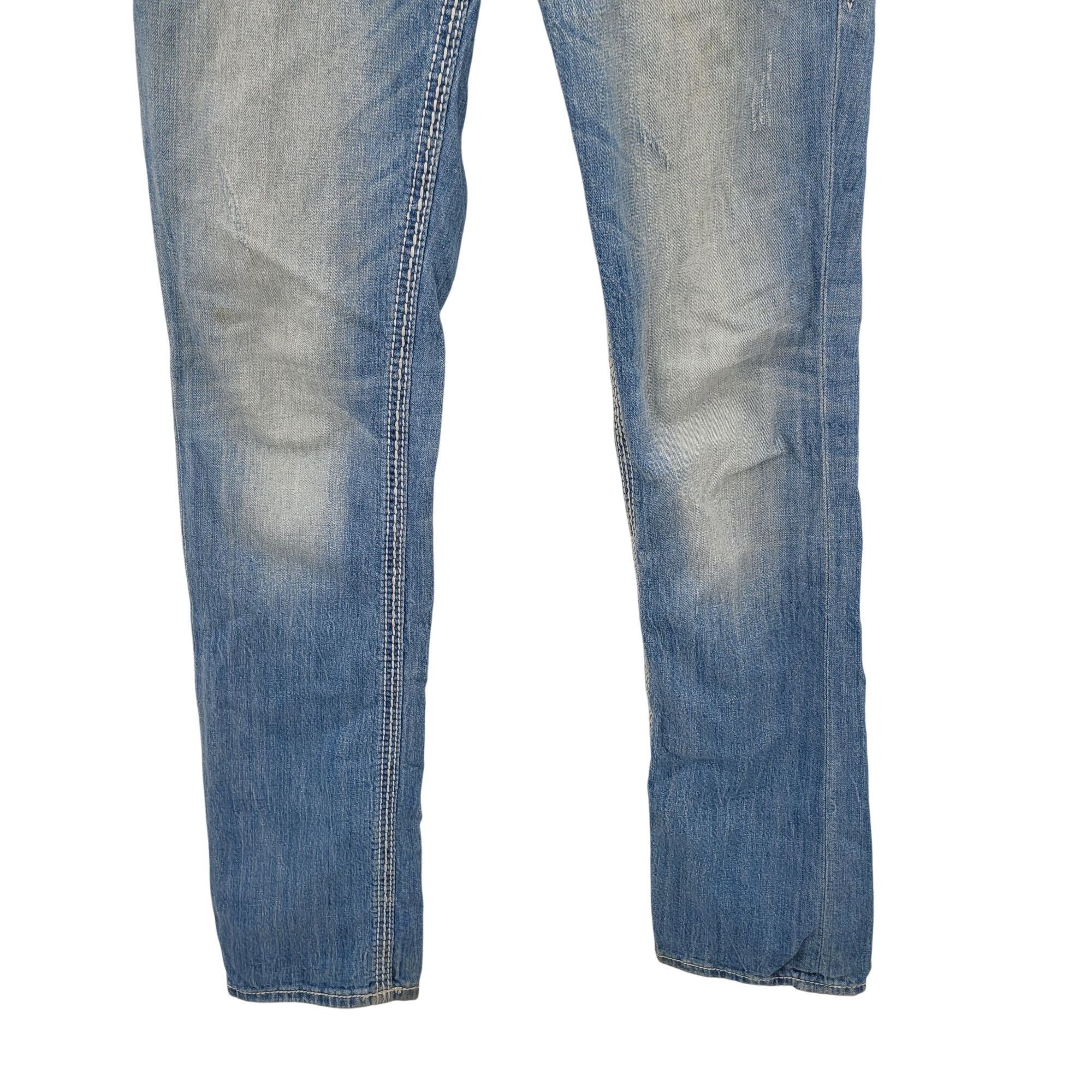 Rock Revival Rock Revival Abbie Straight Leg Low Rise Jeans Women Sz 28 D Size 28" / US 6 / IT 42 - 7 Thumbnail