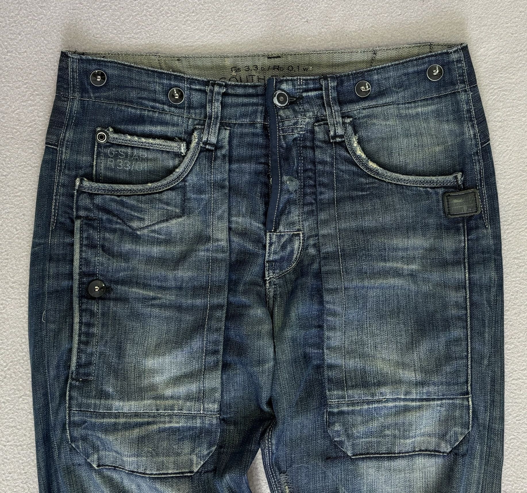 G-Star G-Star Army Lumber Straight Jeans Size 32-34 Size US 32 / EU 48 - 9 Thumbnail