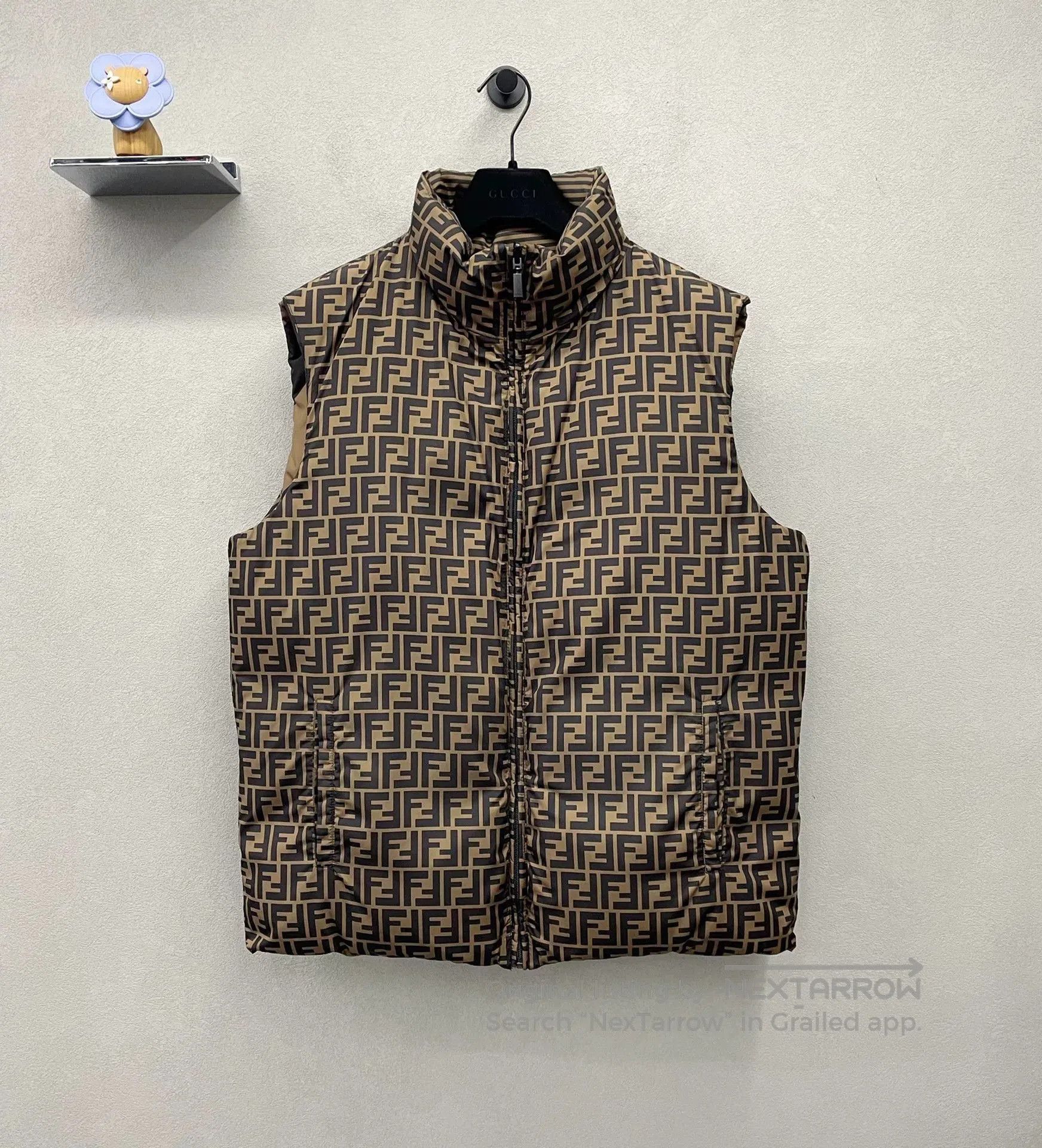Fendi Fendi Classic Logo Reversible Vest. Size US L / EU 52-54 / 3 - 3 Thumbnail