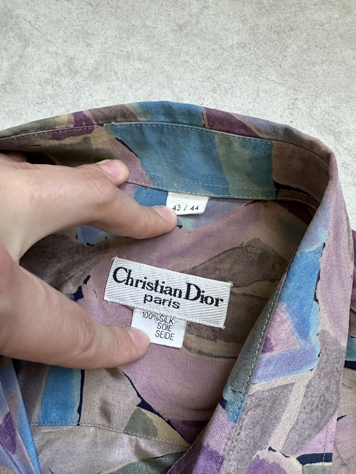 Christian Dior Monsieur Vintage Christian Dior abstract art bootleg shirt Size US XL / EU 56 / 4 - 13 Thumbnail
