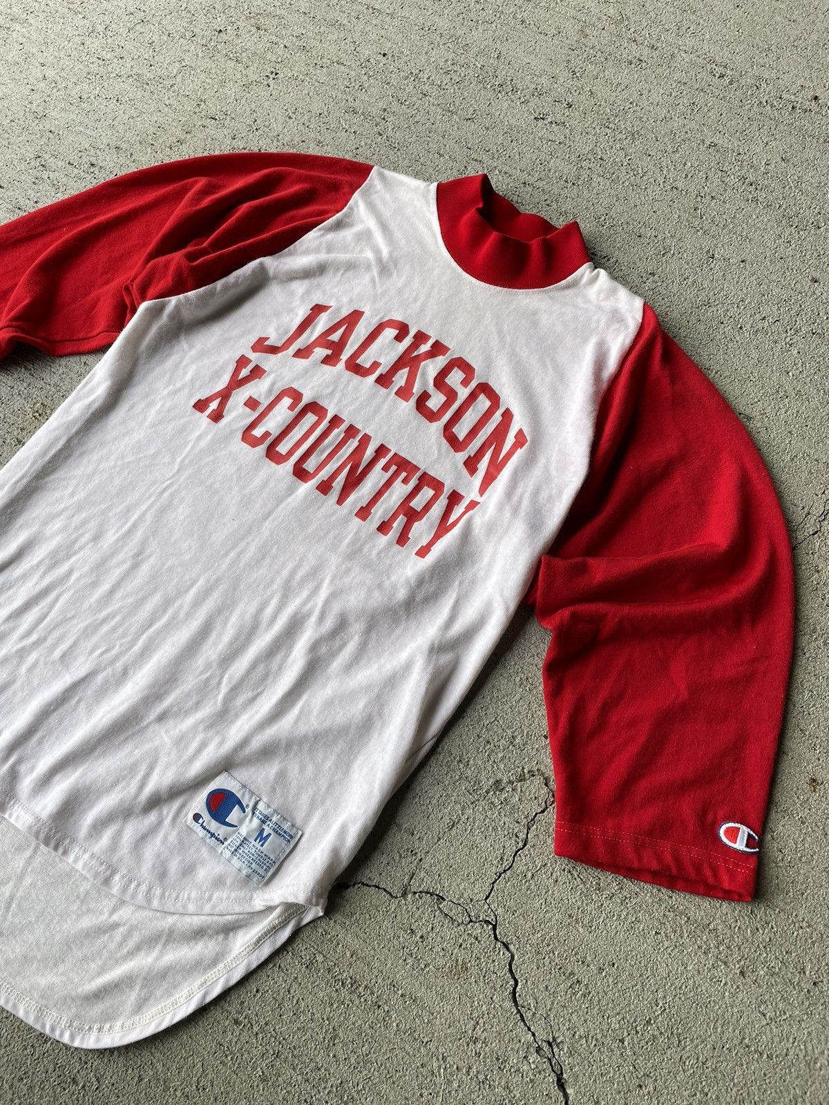 Champion Vintage 80s Champion Jackson X-Country Shirt Size US M / EU 48-50 / 2 - 2 Thumbnail