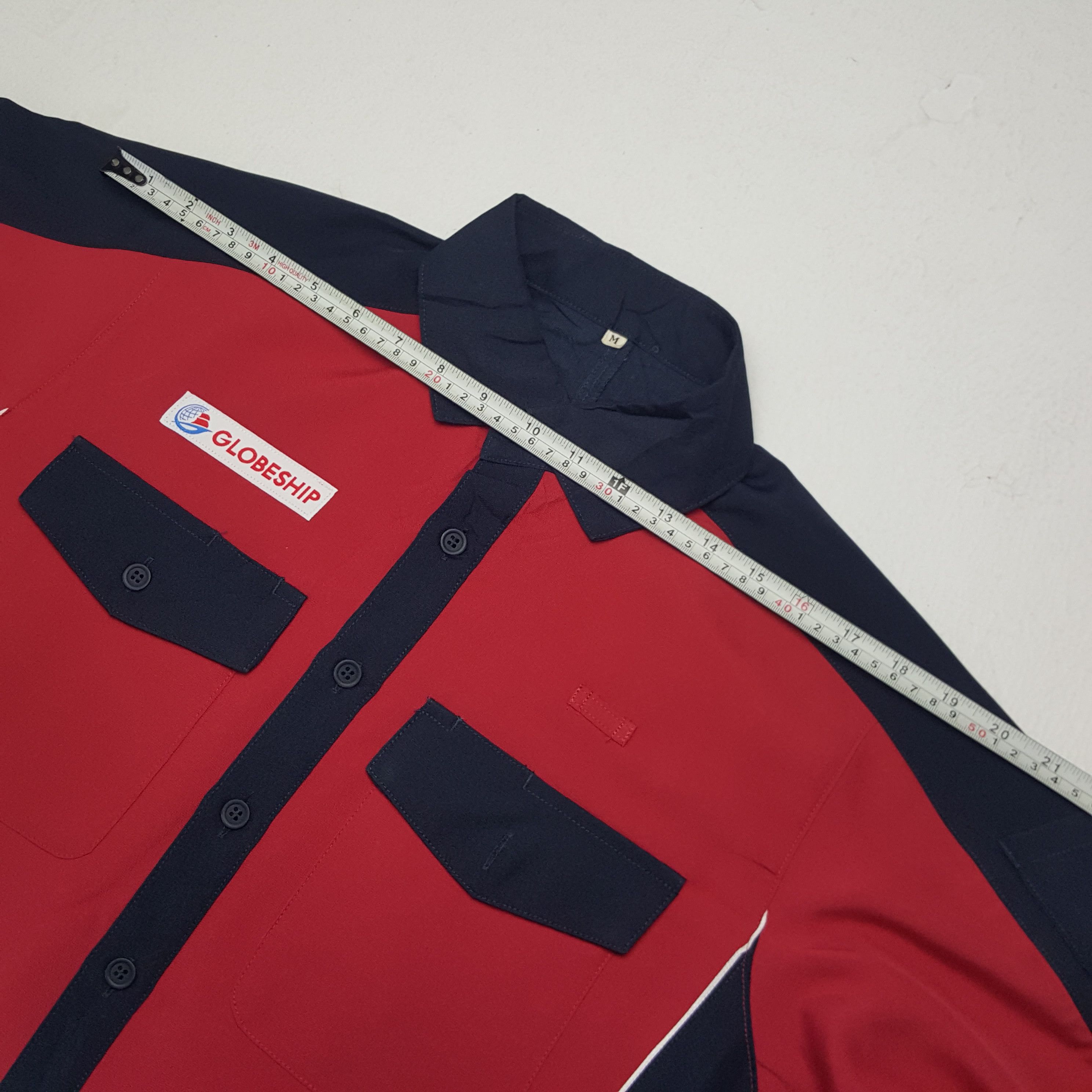 Uniform Wares × Vintage Vintage Globeship Button Up Worker Uniform Jacket Size US M / EU 48-50 / 2 - 6 Thumbnail