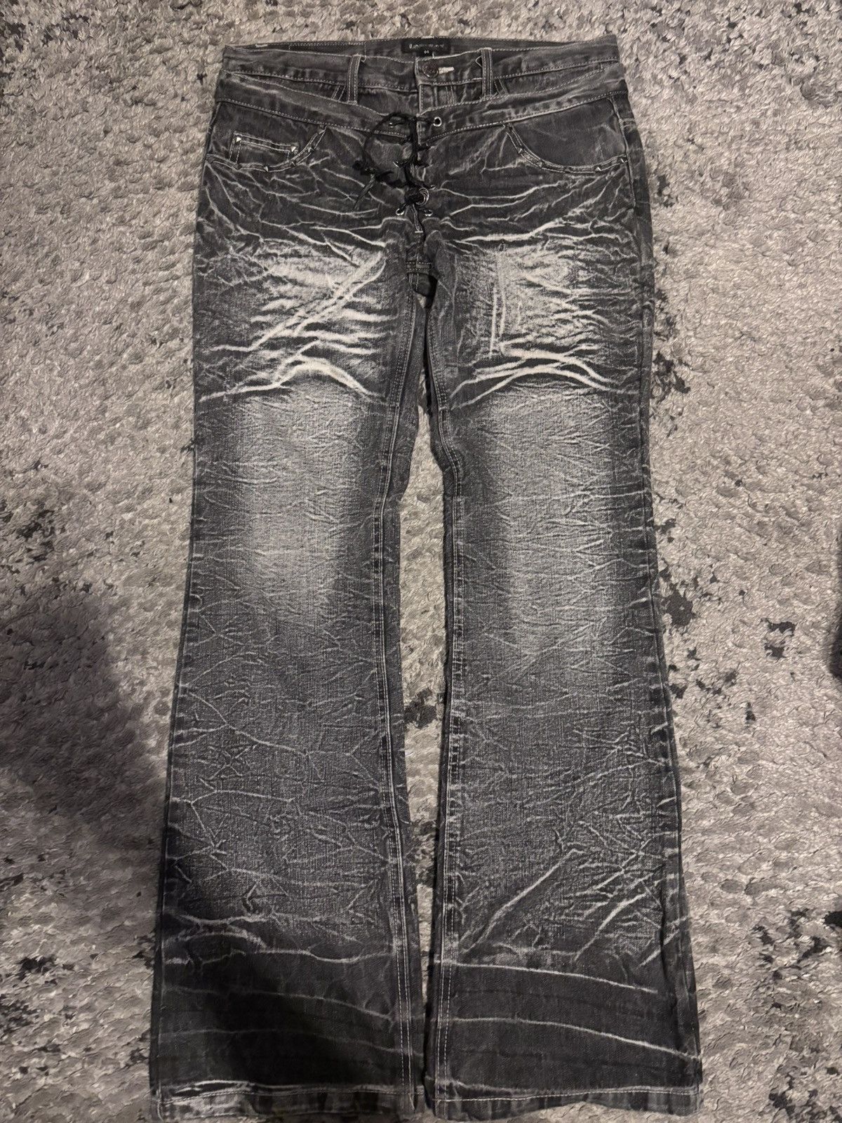 LowBox Black Double Waisted Jeans