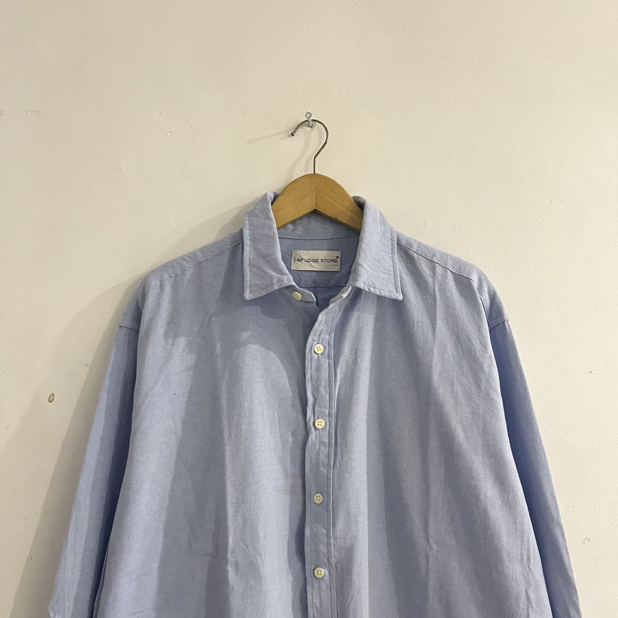 Issey Miyake Lafudge - City Boy Oversized Shirt Size US L / EU 52-54 / 3 - 2 Thumbnail