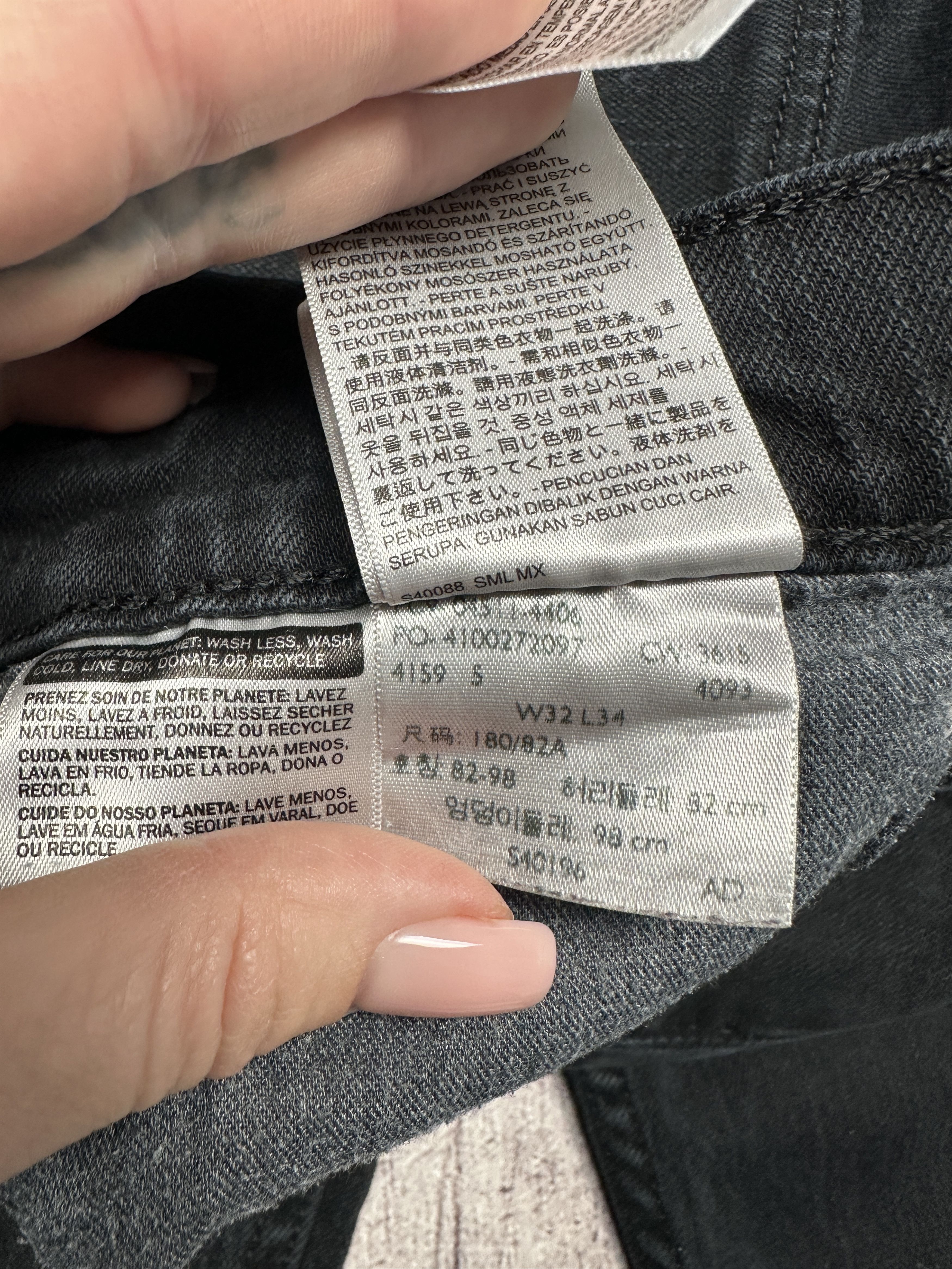 Levi's Levi's 511 Mens Denim Pants Jeans Size 32 x 34 Size US 32 / EU 48 - 10 Thumbnail