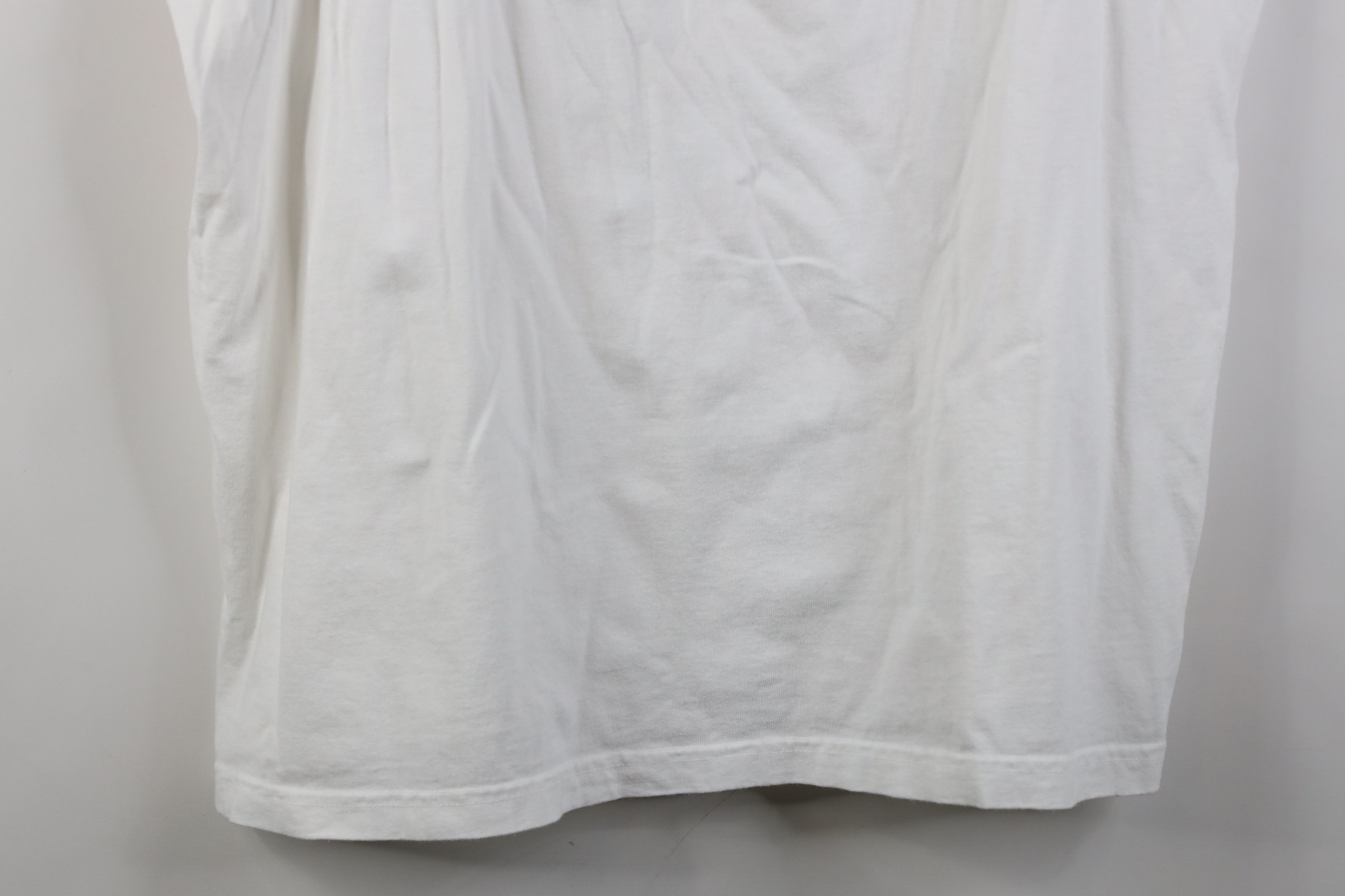 Vintage Vintage 90s Streetwear Cotton Tank Top T-Shirt White USA Size US XXL / EU 58 / 5 - 3 Thumbnail