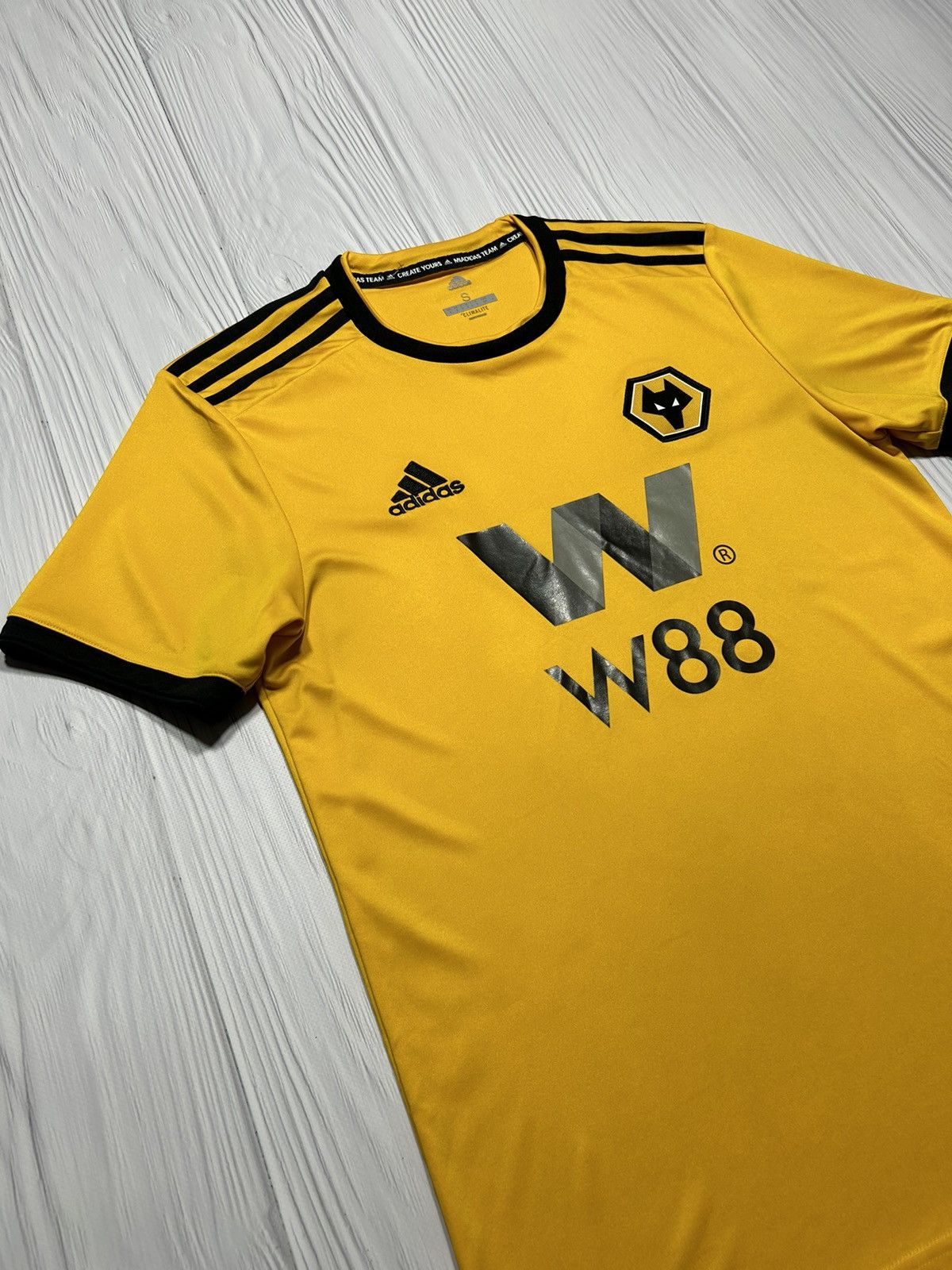 Adidas Wolverhampton 2018/19 Adidas Soccer Jersey Size S Size US S / EU 44-46 / 1 - 3 Thumbnail