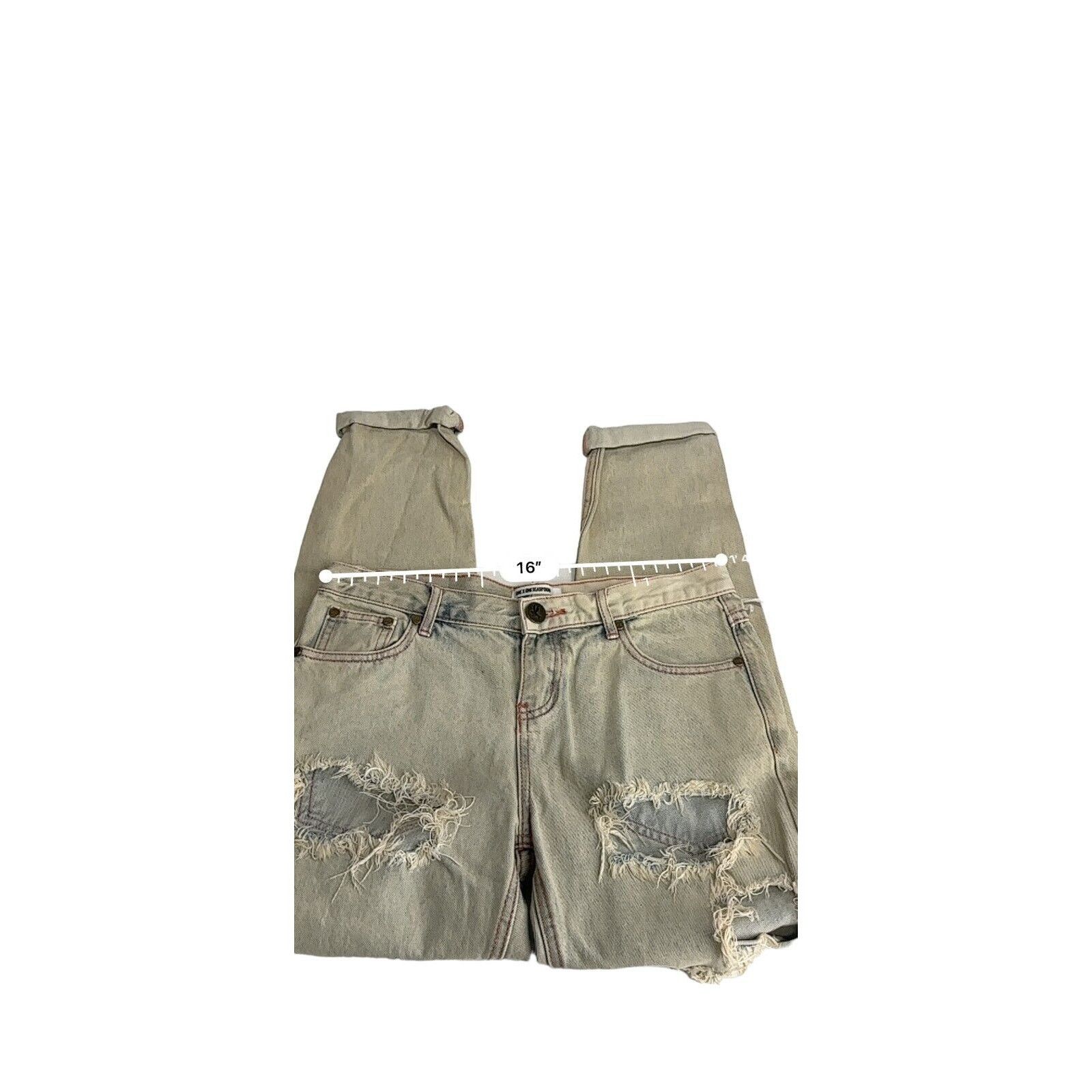 One Teaspoon One by One Teaspoon Diamonde Awesome Baggies Jeans Size 0 Size 25" / US 0 / IT 36 - 6 Thumbnail