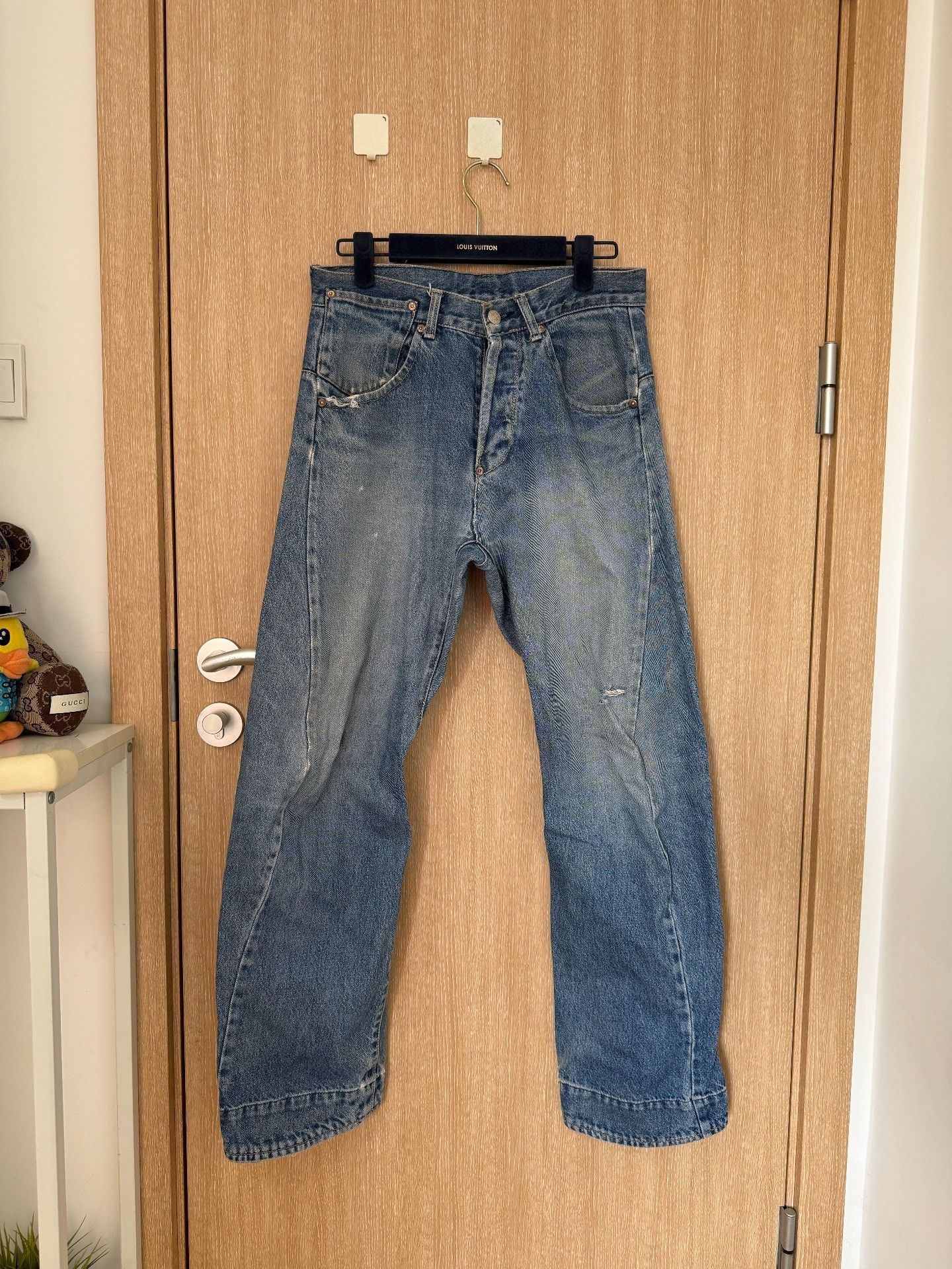 Evisu Evisu No.2 Washed Distressed Jeans Size US 32 / EU 48 - 1 Thumbnail