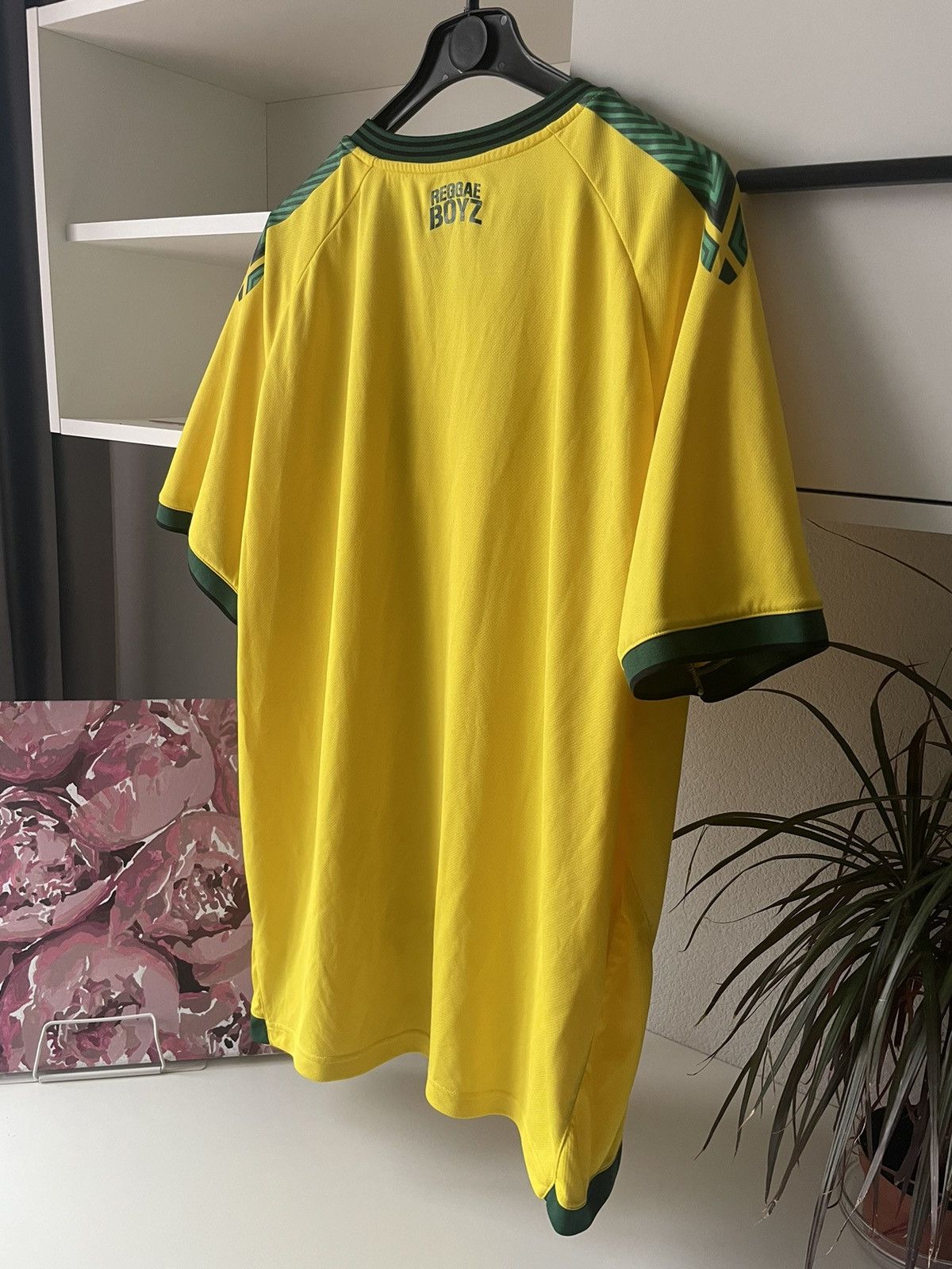 Umbro Umbro Jamaica 2021/2022 Reggae Boyz Soccer Jersey Bob Marley Size US XXL / EU 58 / 5 - 4 Thumbnail