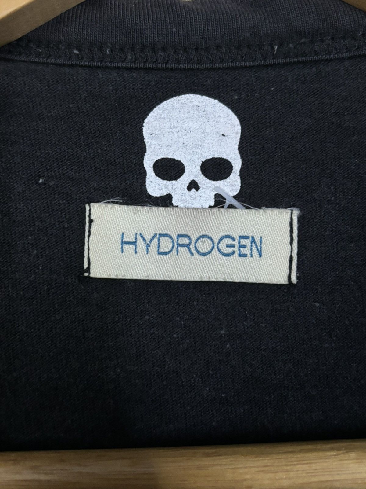 HYDROGEN Vintage Hydrogen H2J SunFaded Skull Swarovski Punk T-shirt Size US S / EU 44-46 / 1 - 17 Thumbnail