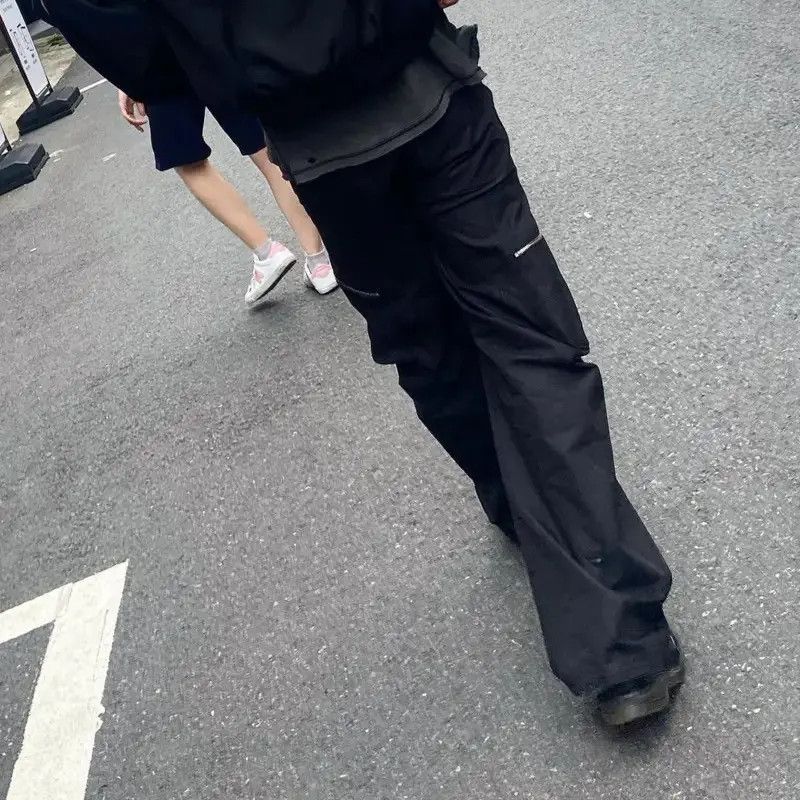 Japanese Brand Utility zipper cargo pants with pockets Size US 32 / EU 48 - 5 Thumbnail