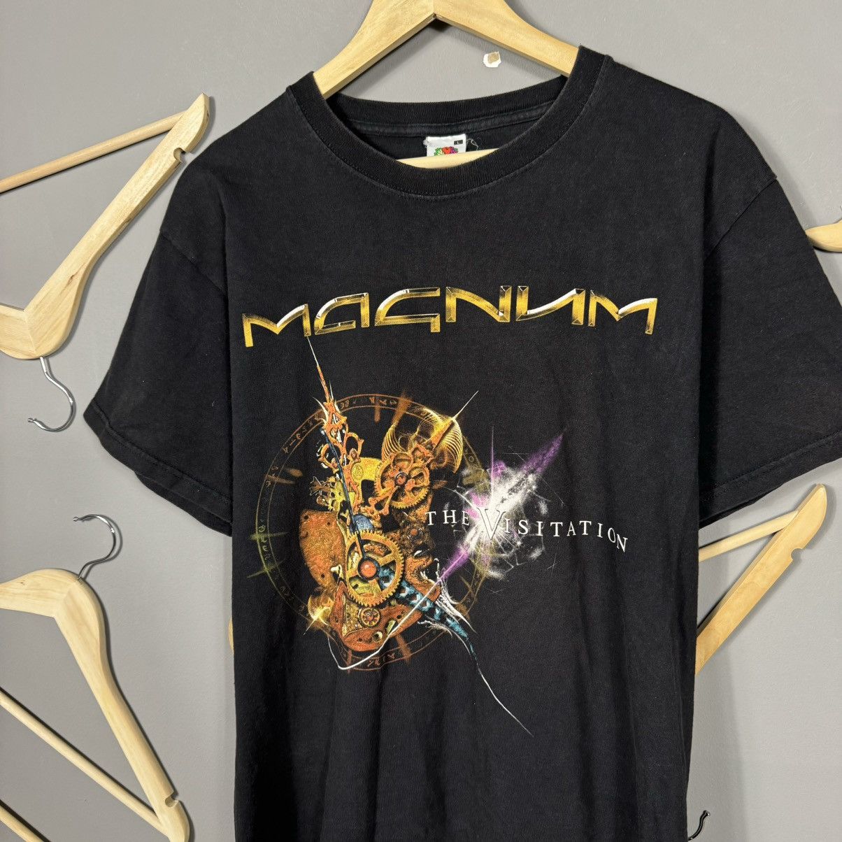 Band Tees Magnum The Visitation Tour Rare Band T-shirt Size US L / EU 52-54 / 3 - 4 Thumbnail