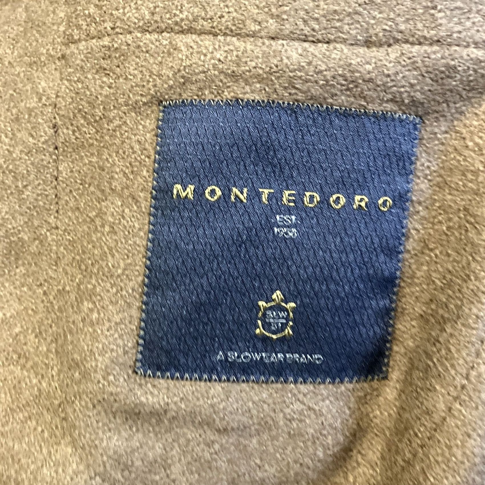 Camel Montedoro Slowear Sport Jacket 100% Virgin Wool Camel Size 38 Brown Men Jacket US 38 EU 48 NWT Size US XXS / EU 40 - 6 Thumbnail