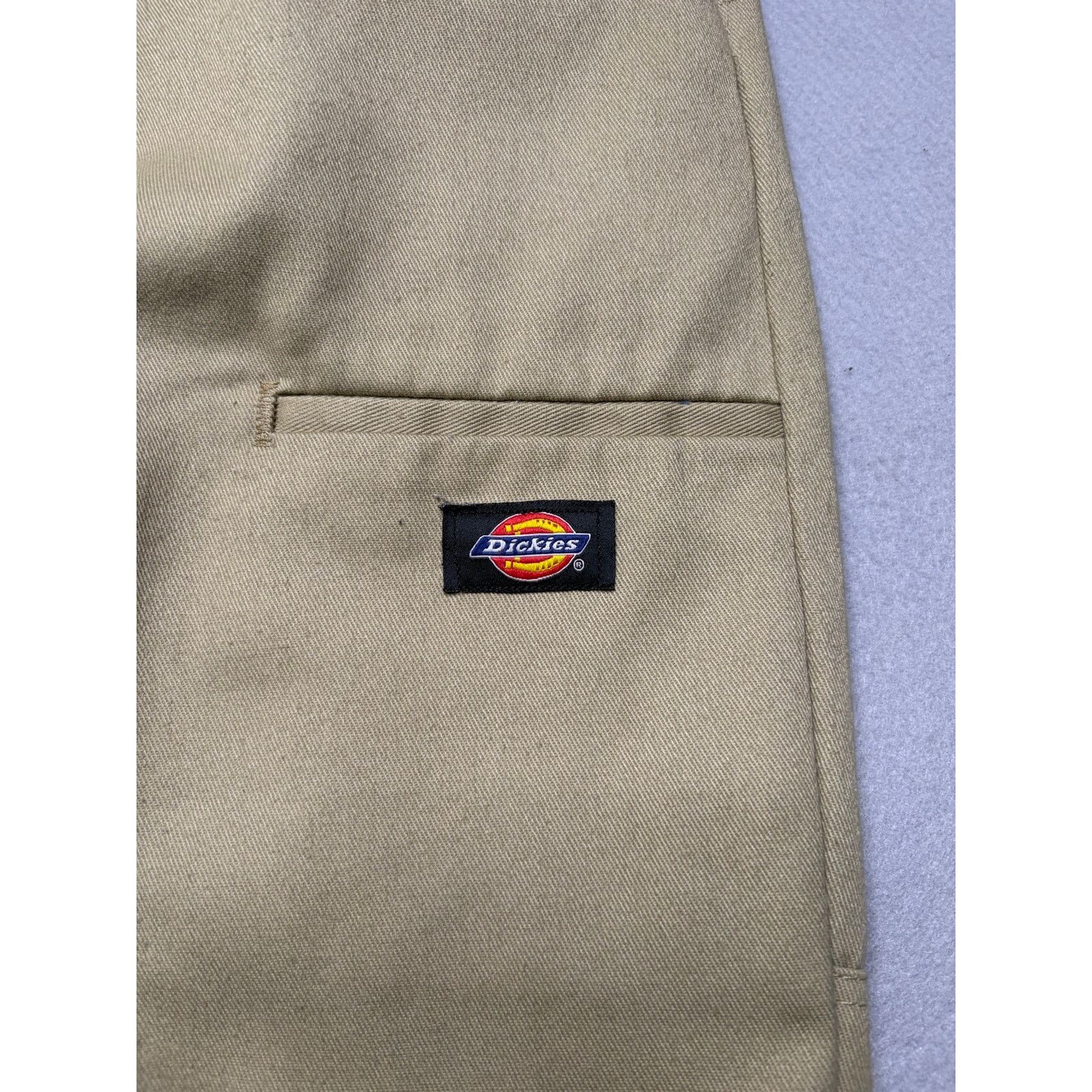 Dickies Dickies Loose Fit Men’s 36x30 Khaki Carpenter Pants Baggy Size US 36 / EU 52 - 7 Thumbnail