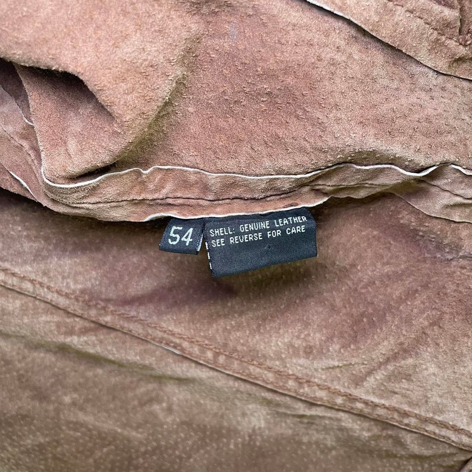Gazzarrini Vintage suede leather trucker jacket Size US M / EU 48-50 / 2 - 5 Thumbnail