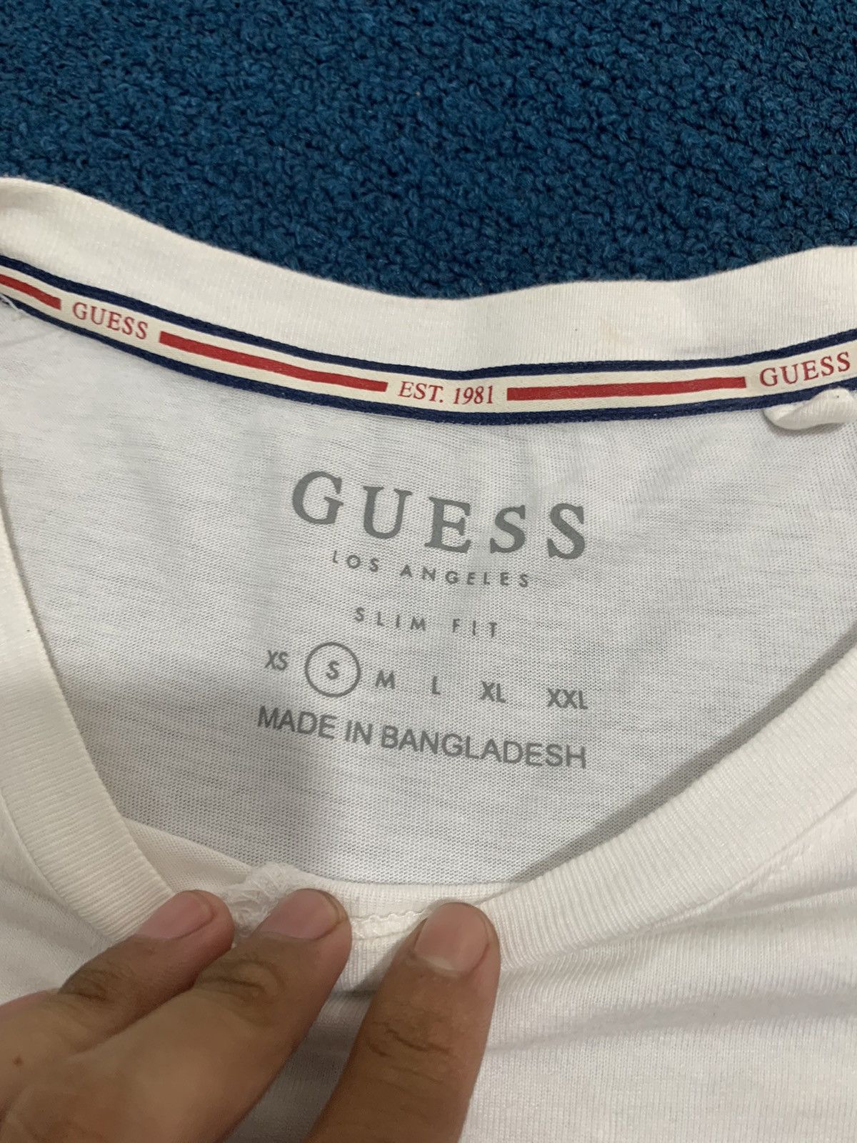 Guess × Vintage Vintage G U E E S 1981 full tag Size US S / EU 44-46 / 1 - 2 Thumbnail