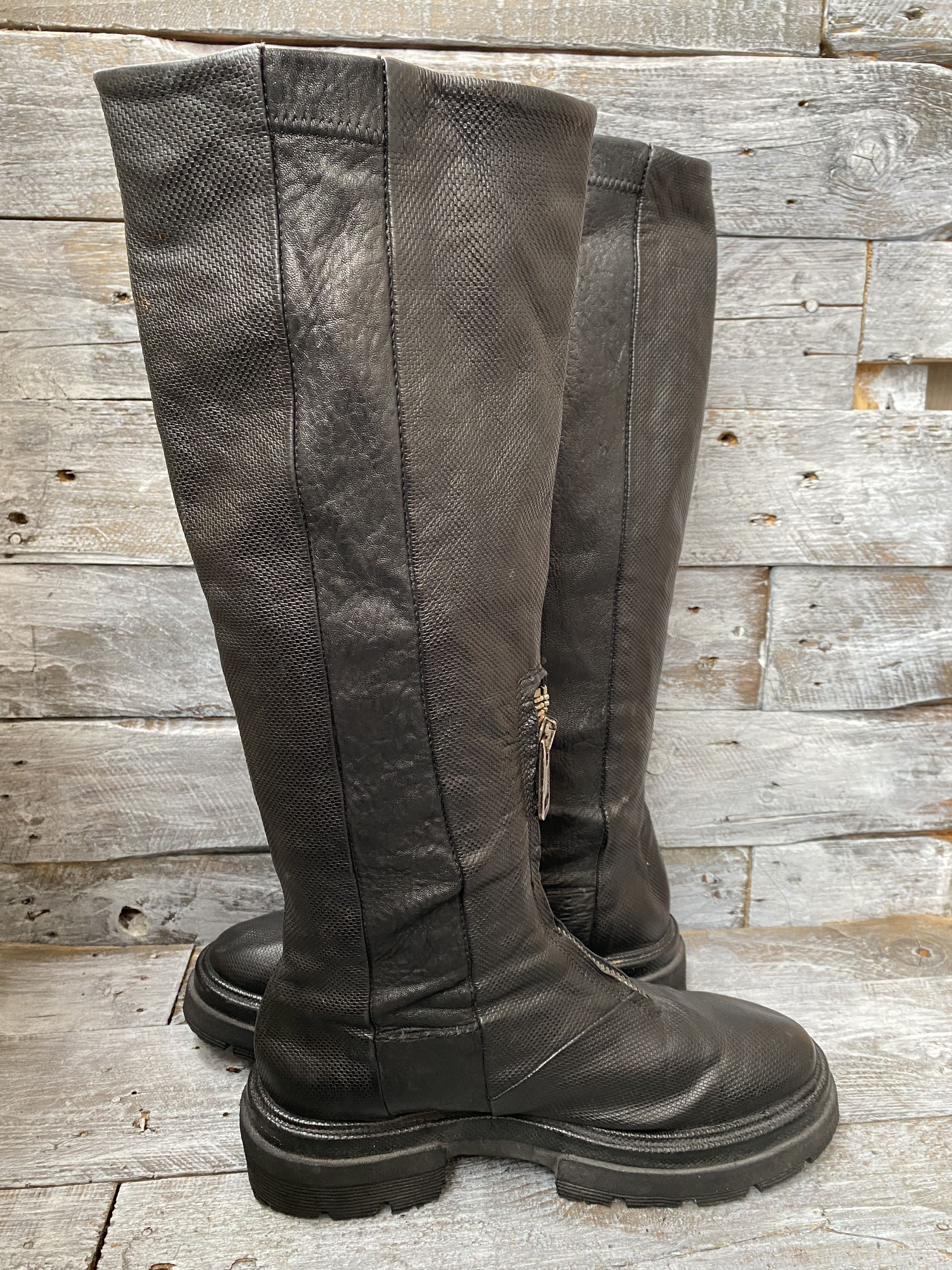 A.S.98 As 98 grunge long riding boots sz 39 Size US 9 / IT 39 - 13 Thumbnail