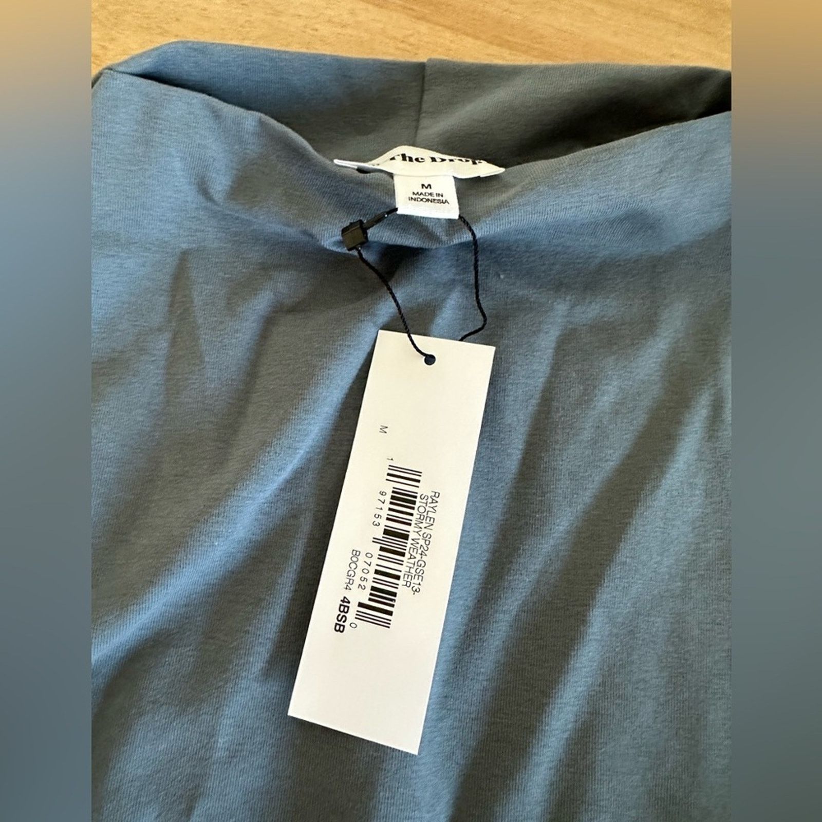 Other NEW - The Drop Sleeveless Ruched Top - Blue - M - $40 Size M / US 6-8 / IT 42-44 - 5 Thumbnail
