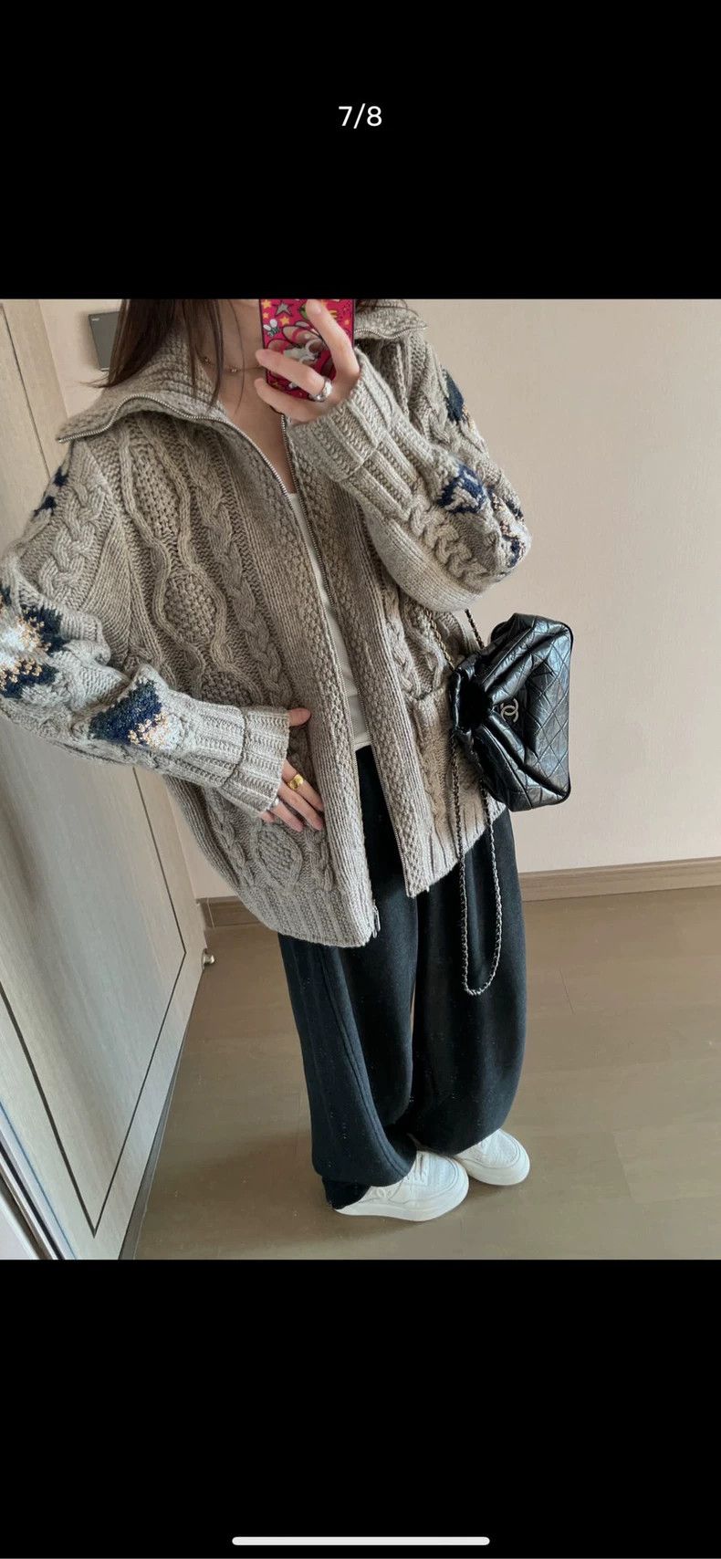 Chanel Chanel 24N Ski Series Popular Khaki Brown Knitted Jacket 25 Size XXS / US 00 / IT 34 - 9 Thumbnail