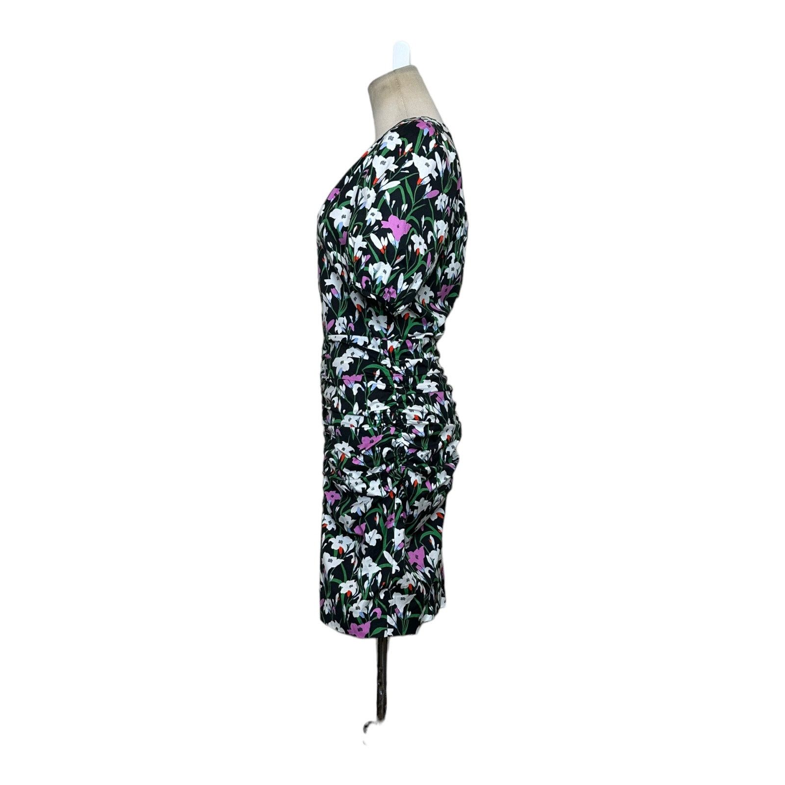 Veronica Beard Veronica Beard Janis Floral Ruched Mini Dress size 2 Size S / US 4 / IT 40 - 11 Thumbnail