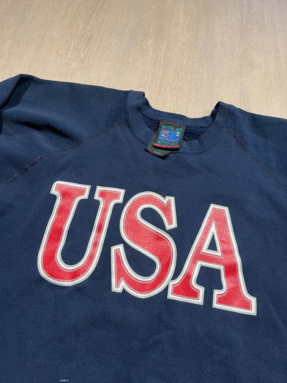 Vintage Vintage U.S.A sweater Large Size US L / EU 52-54 / 3 - 1 Thumbnail