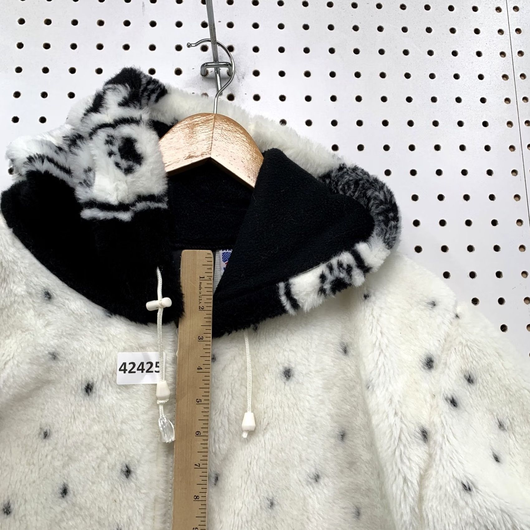 Vintage VINTAGE Andrea Faye Sherpa Jacket Men M White Black Bear Outdoor Hooded Hoodie Bomber Jacket Mens Size US M / EU 48-50 / 2 - 5 Thumbnail