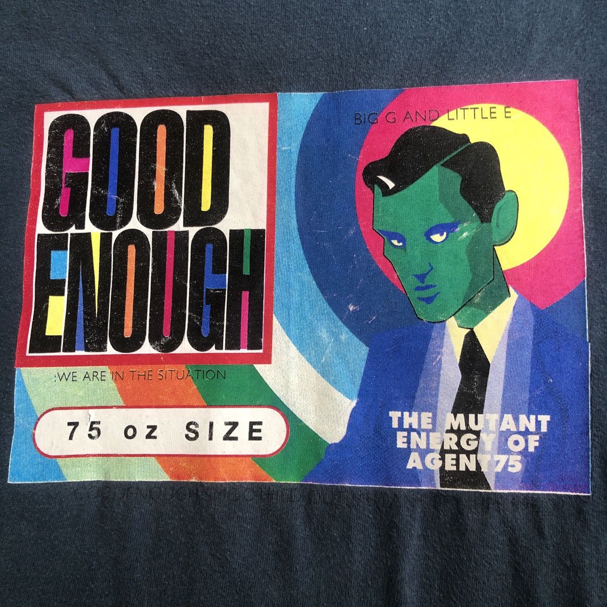 Good Enough × Hiroshi Fujiwara RARE OG Vintage 90 Good Enough Print Tee Size US M / EU 48-50 / 2 - 4 Thumbnail